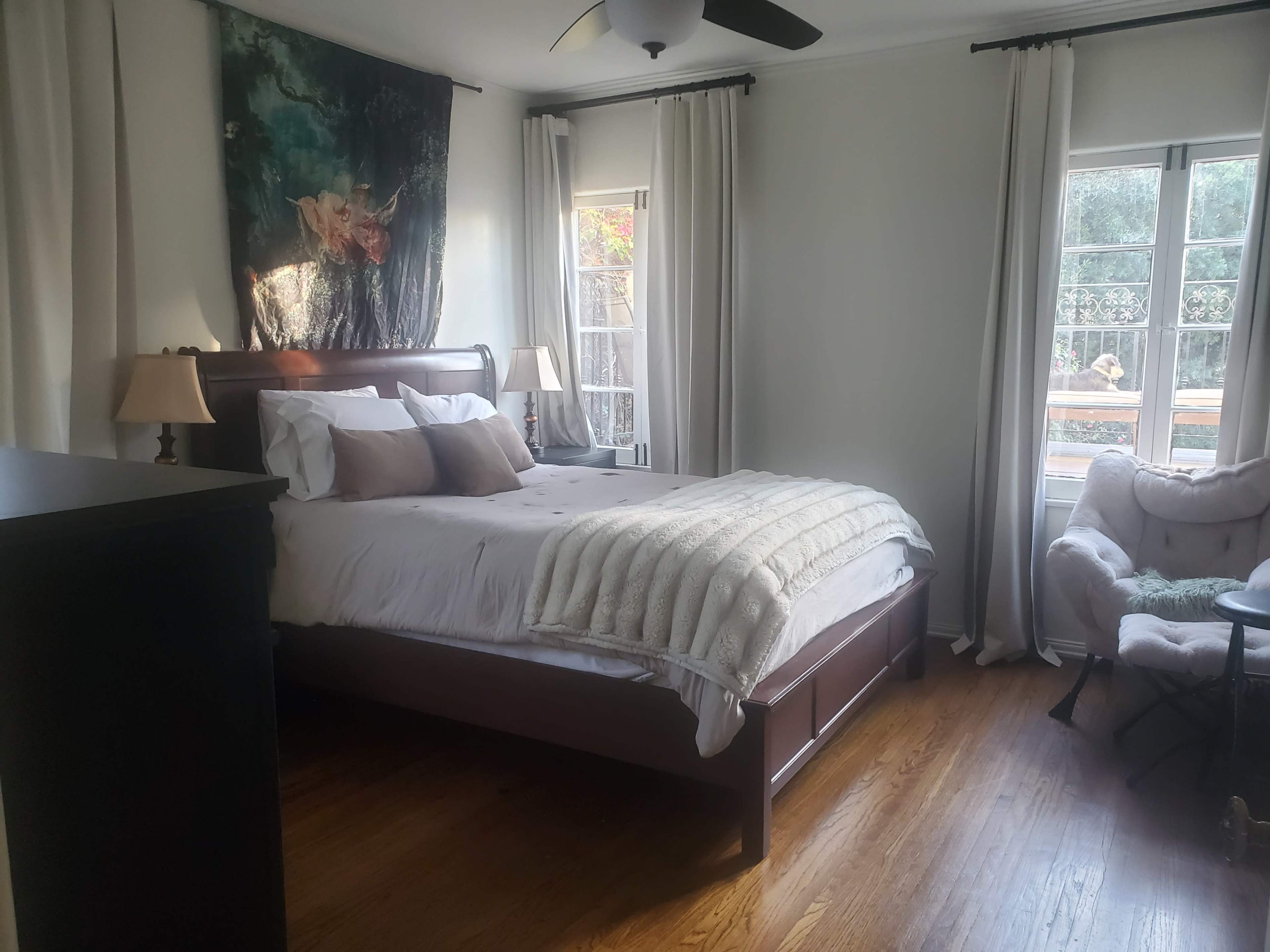 Spanish Suburban Pool Tropical Gardens & Patio as Restaurant Image in El Miradero, Glendale, CA