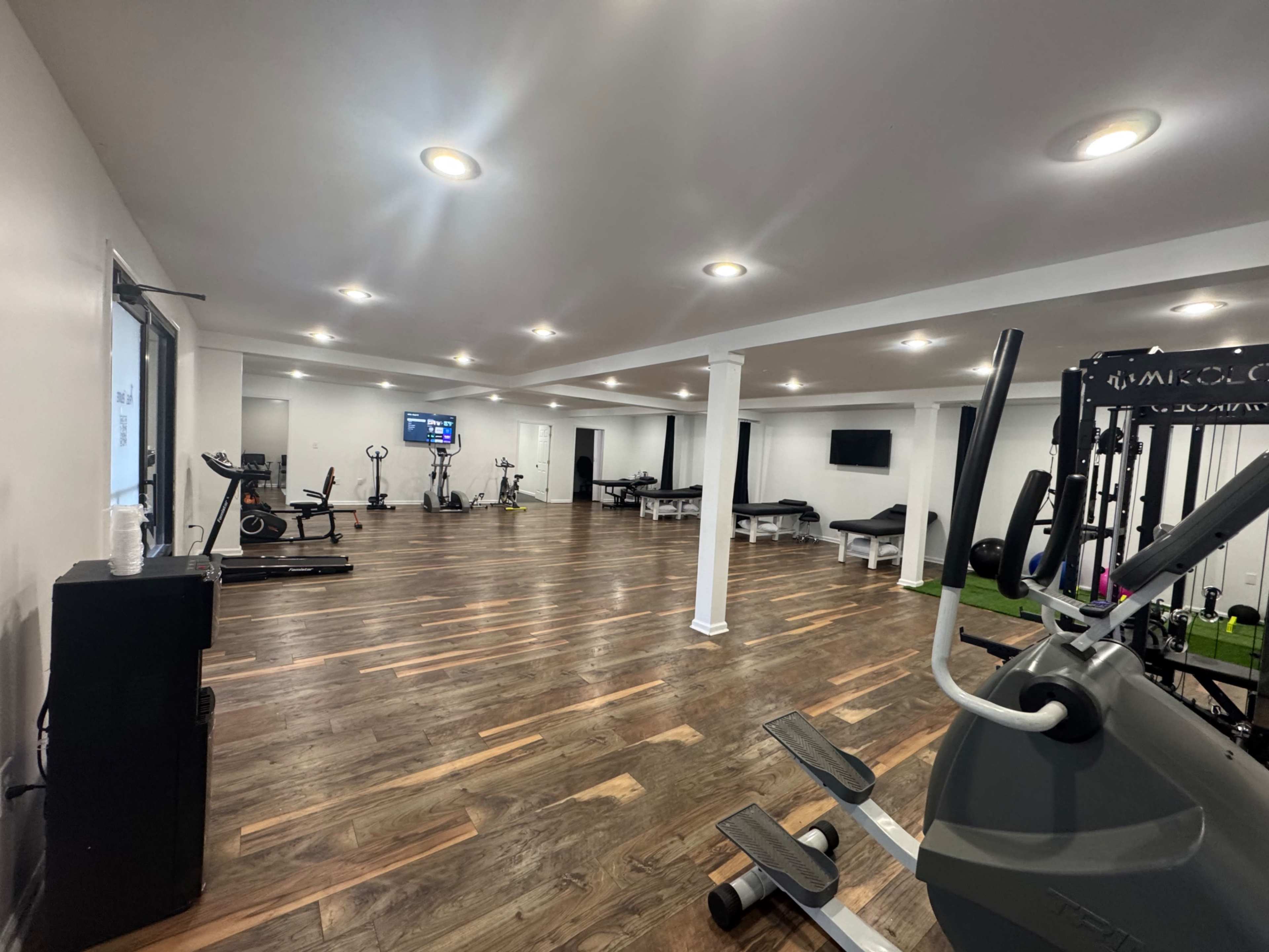 Wellness & Creative Studio with Treatment Rooms + Gym – AlpharettaFlexElite Wellness Zone Image in Roswell, Alpharetta, GA