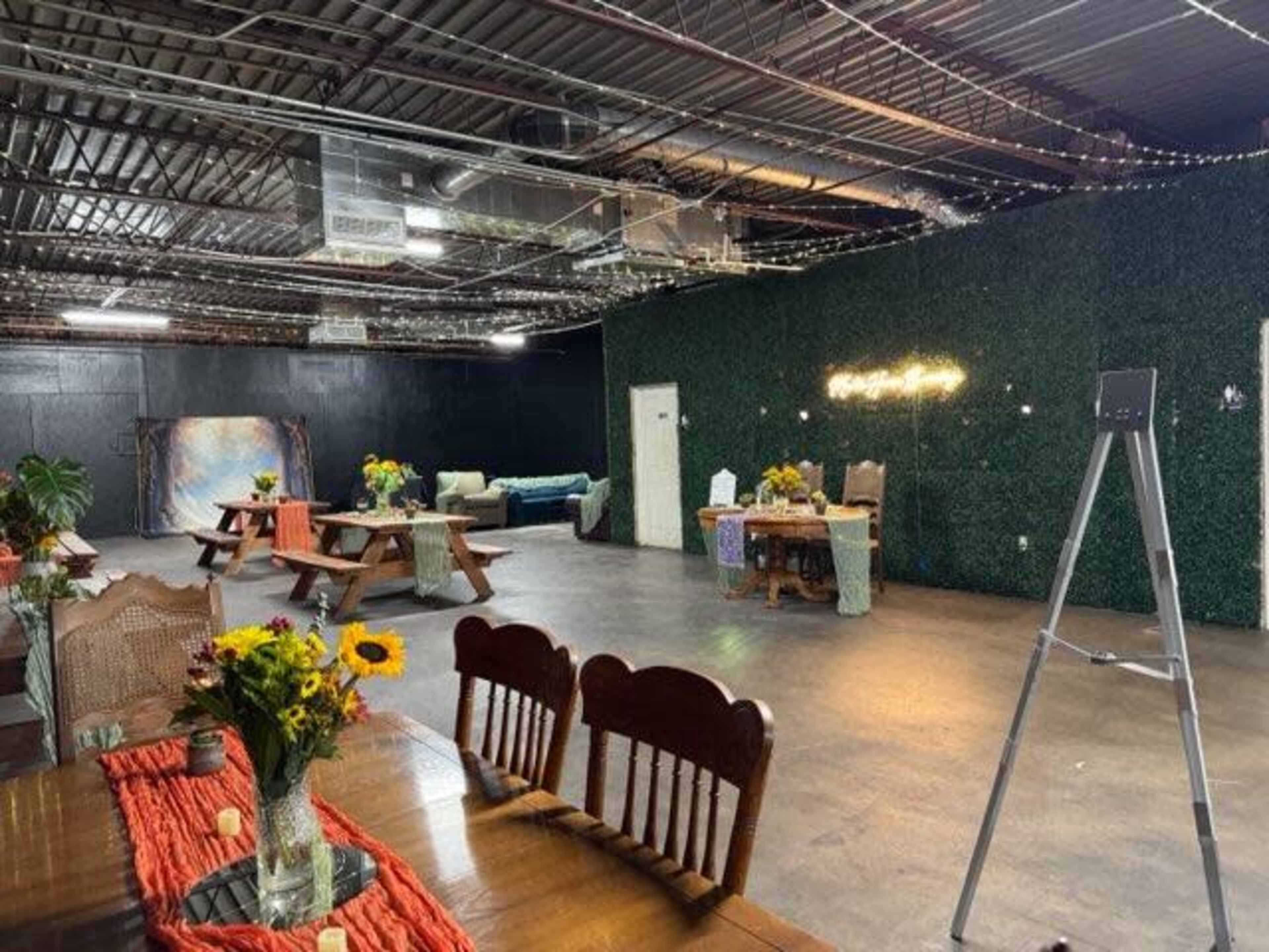 Riverside Industrial Gathering Hall Image in United Riverside, Fort Worth, TX