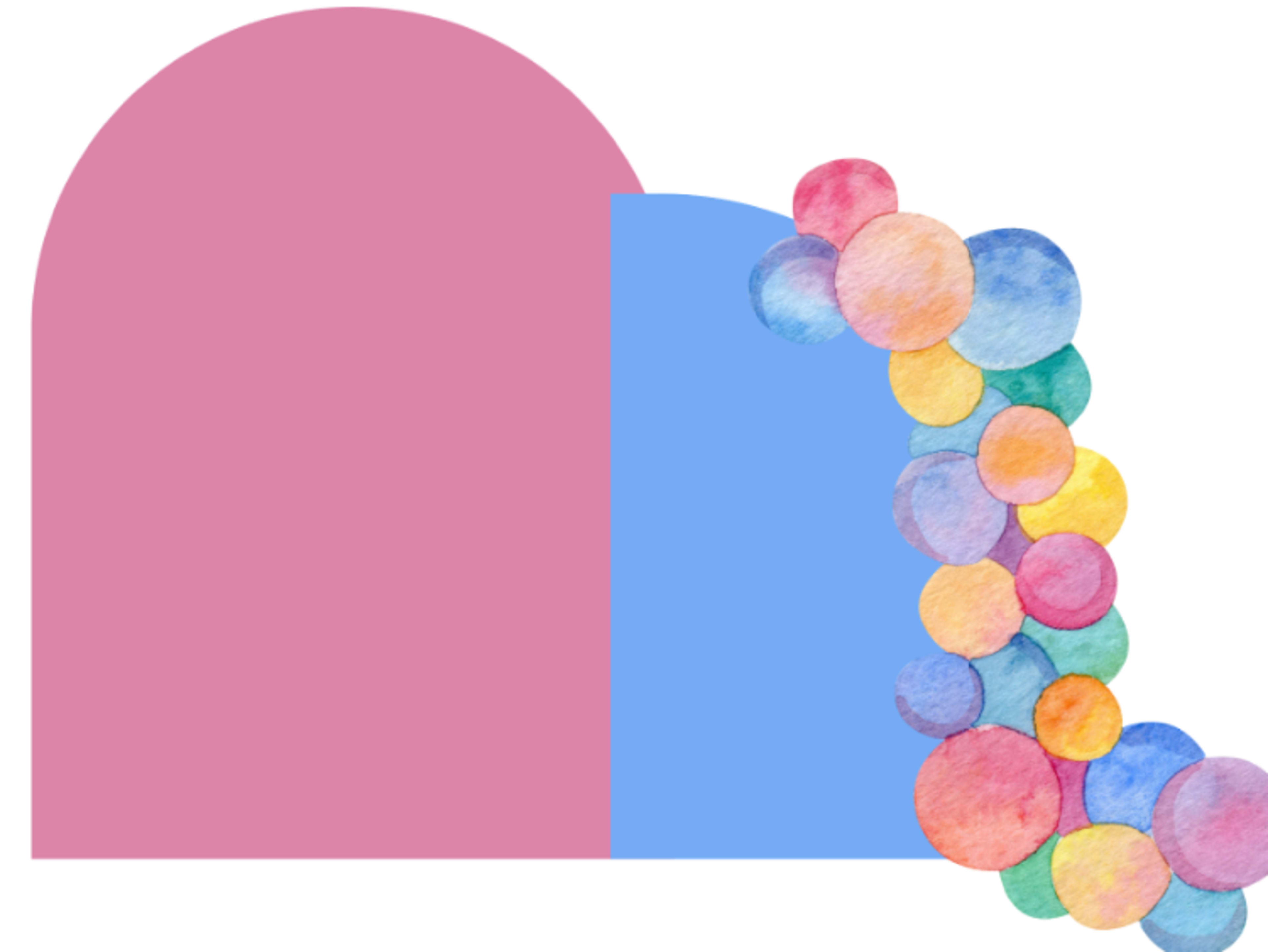2 Chiari arch walls(custom color)