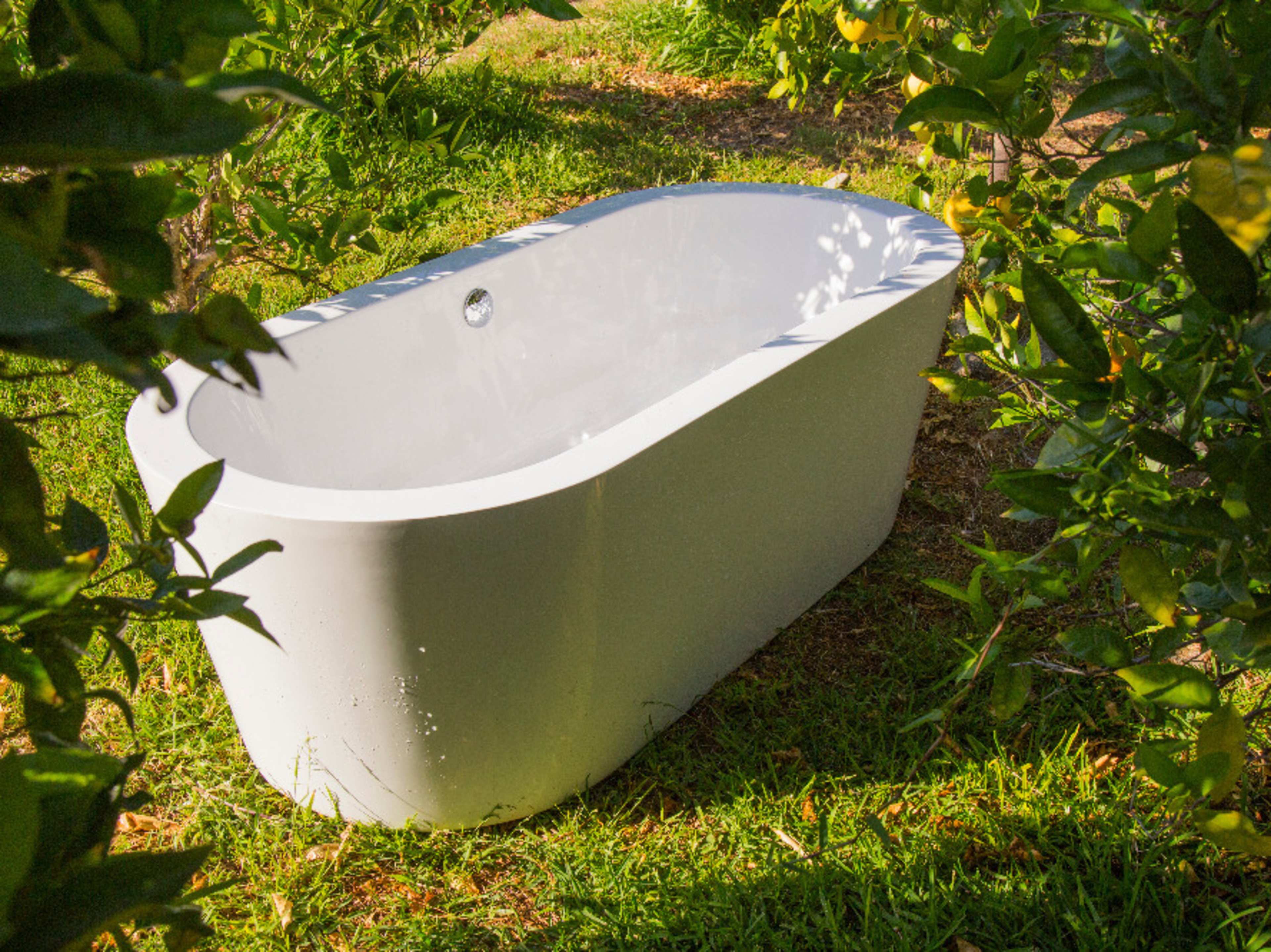 Move and fill tub to  alternate location