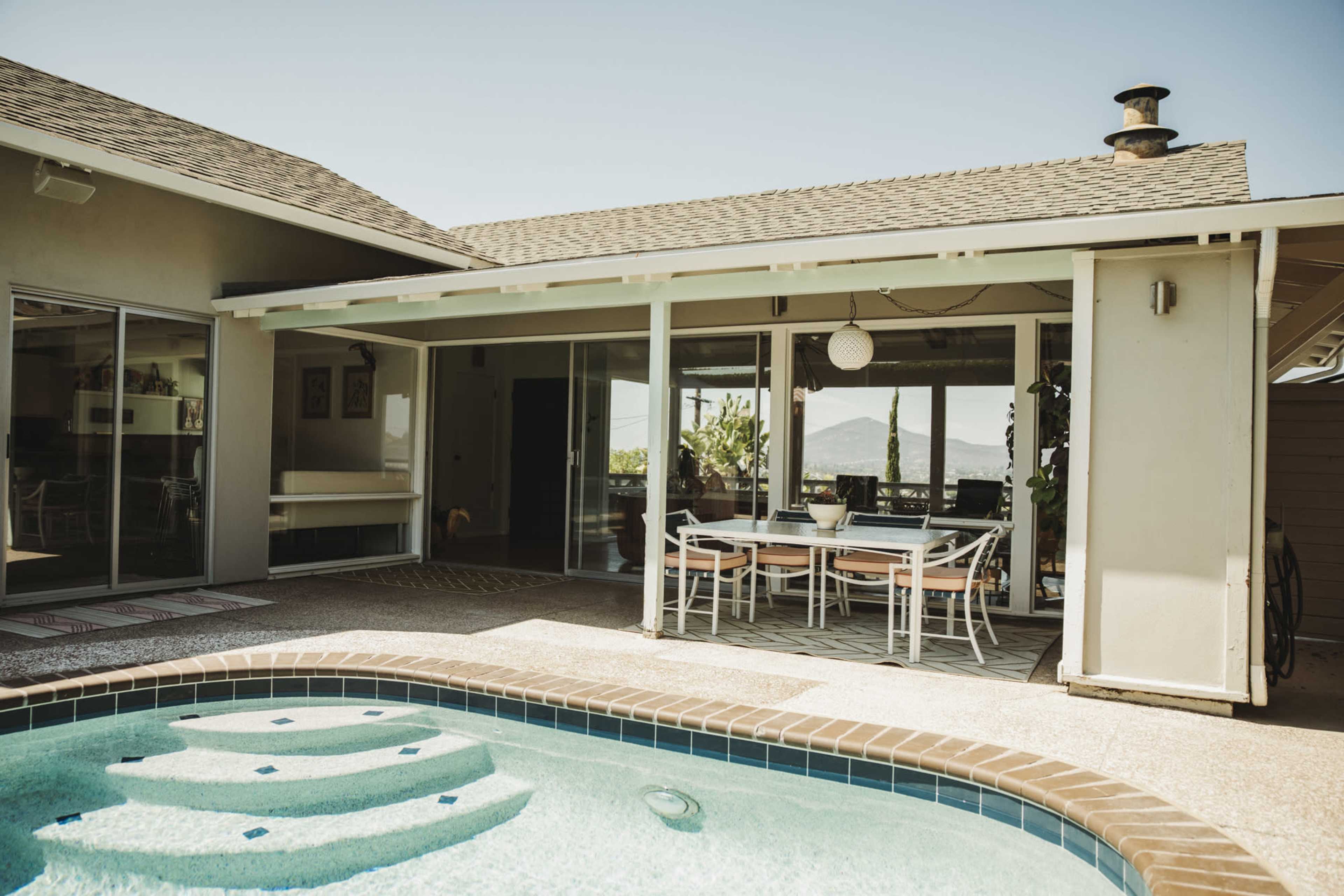 Iconic Mid-Century Gem w/ Stunning Floor-to-Ceiling Views, Pool & Spa Image in La Mesa, La Mesa, CA