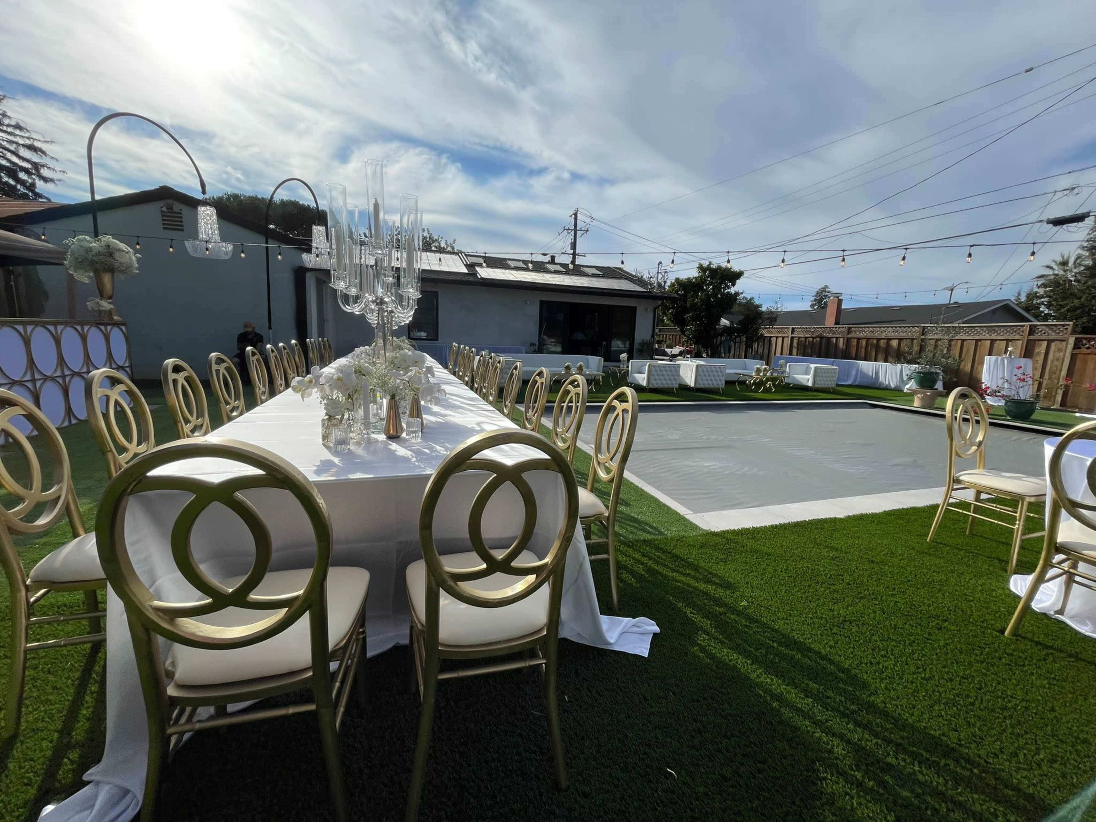 Urban Backyard with Pool Modern Building Image in Nimitz, Sunnyvale, CA