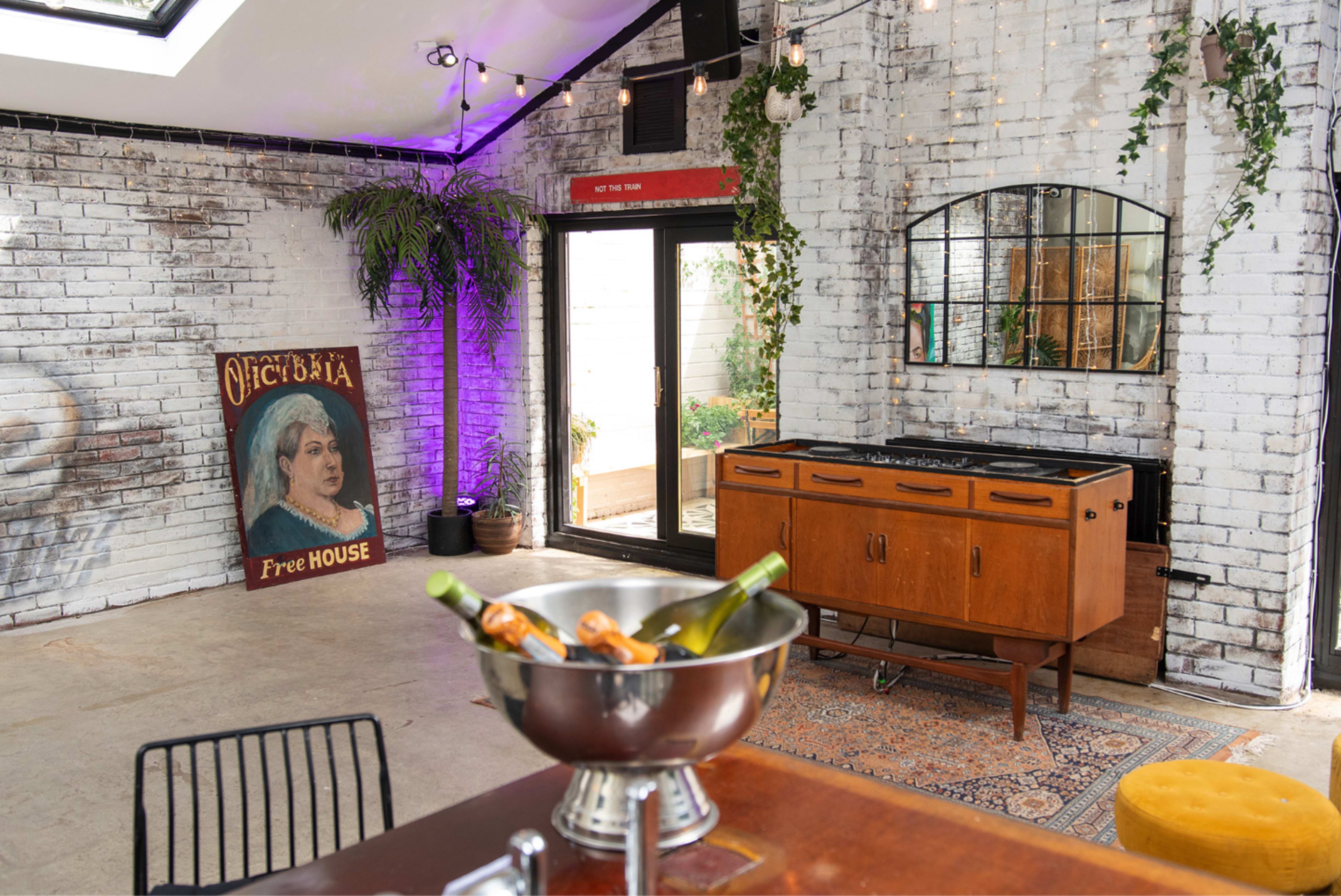 Versatile, warehouse style venue with natural light and outdoor space Image in Tottenham, London, ENG