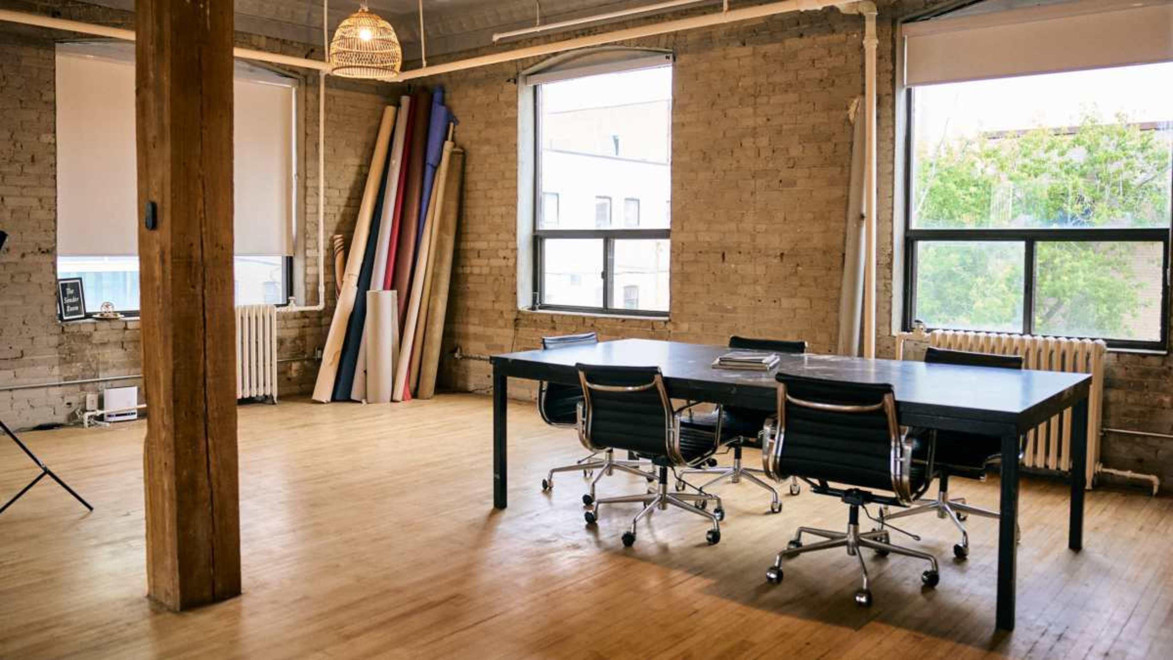 Studio space for offsites w/ Conference table and Projector Image in Junction-Wallace Emerson, Toronto, ON