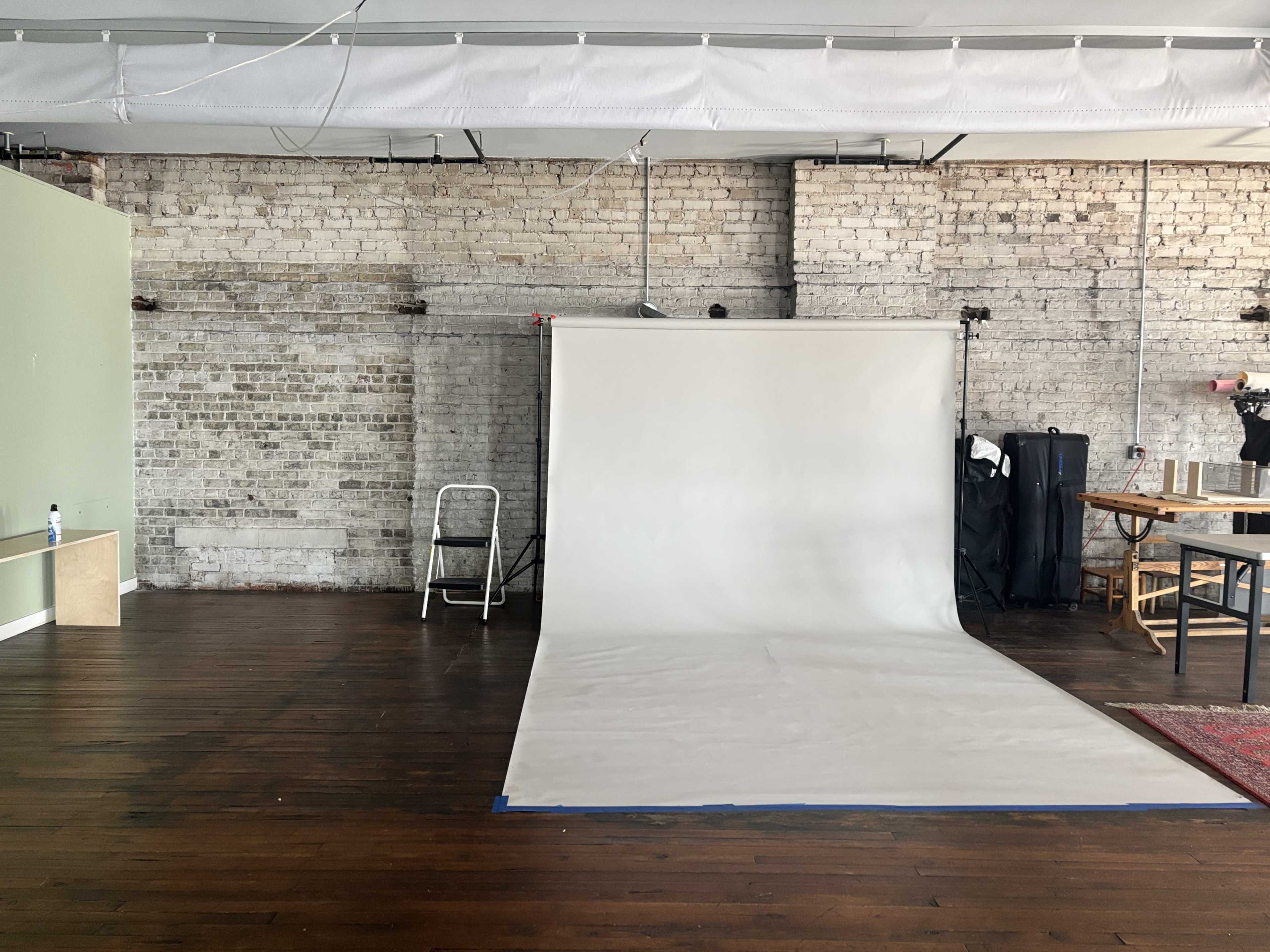 Historic Loft Photo Studio with Natural Light and Beautiful Exposed Brick Image in Burlington, Burlington, NC