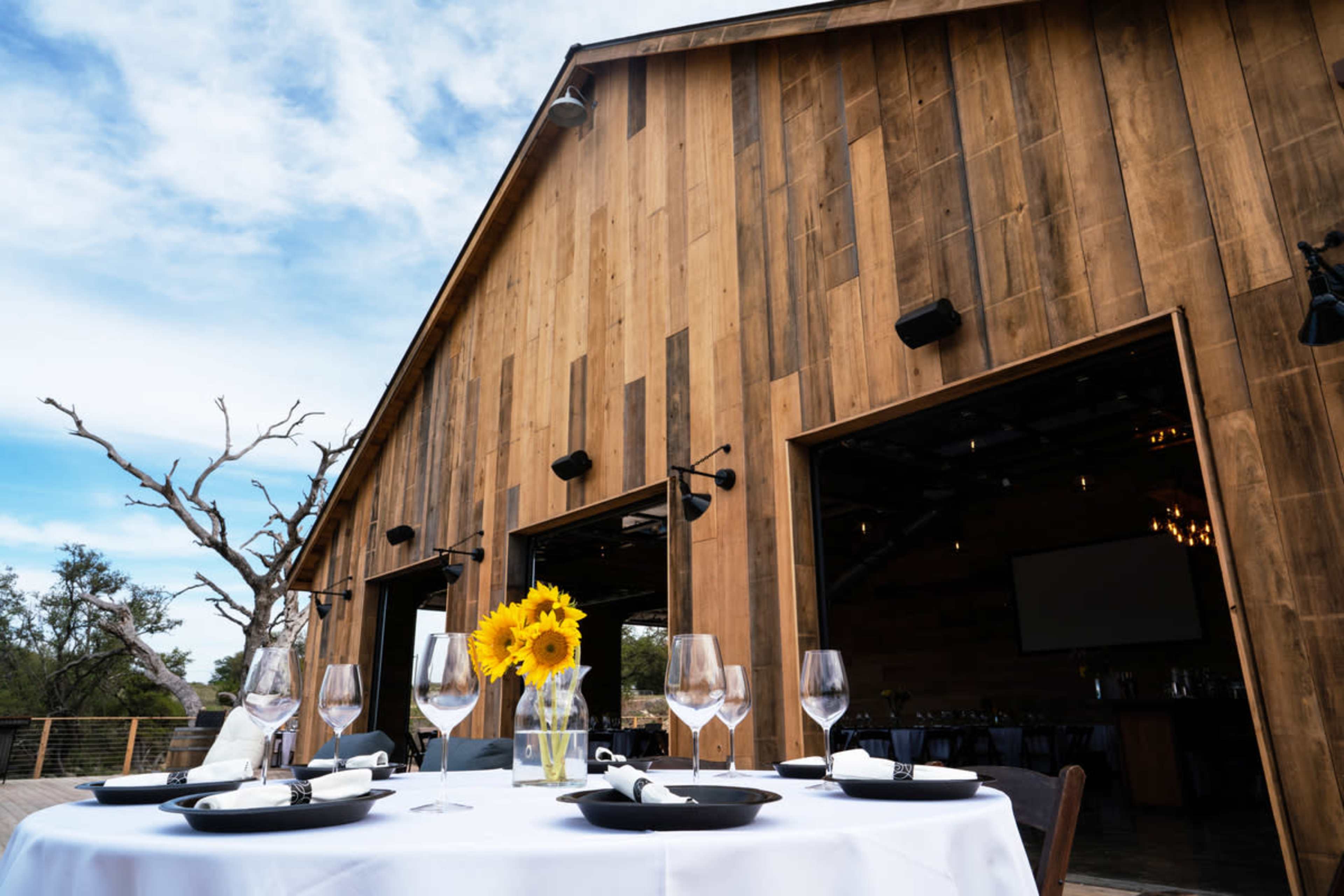 Rustic-Chic Event Barn with Hill Country Views Image in , Stonewall, TX