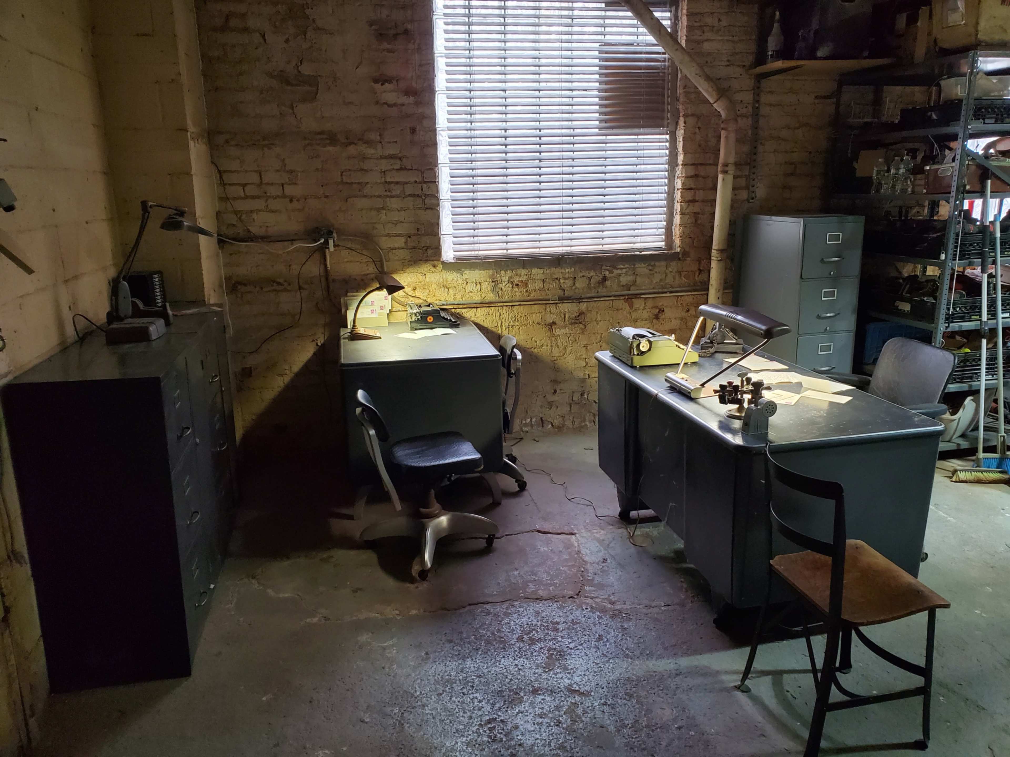 Authentic Vintage Detective’s Office Set Image in Williamsburg, Brooklyn, NY