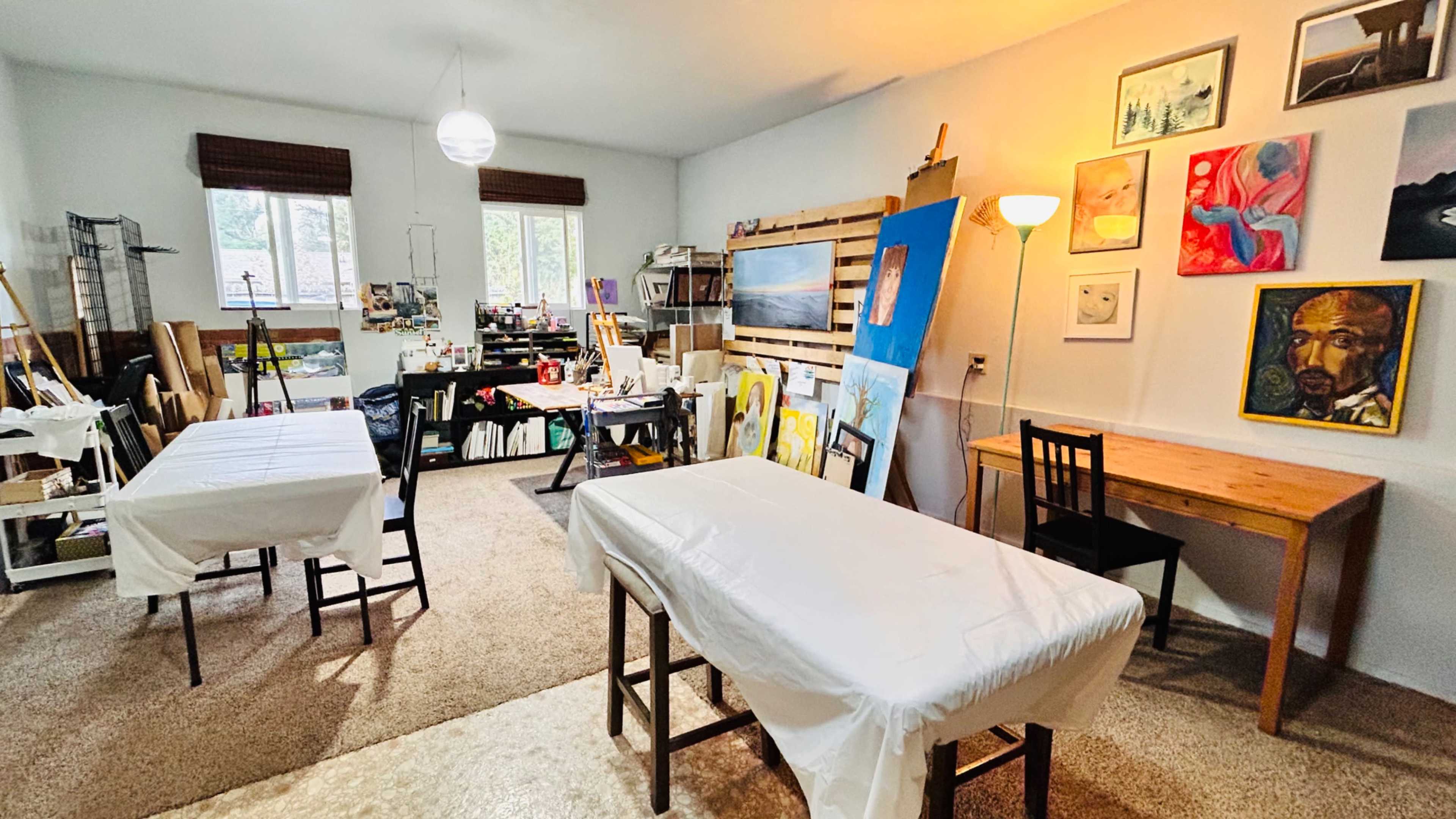 Private Art Studio for Artists & Creative Work Image in Lakewood, Lakewood, WA