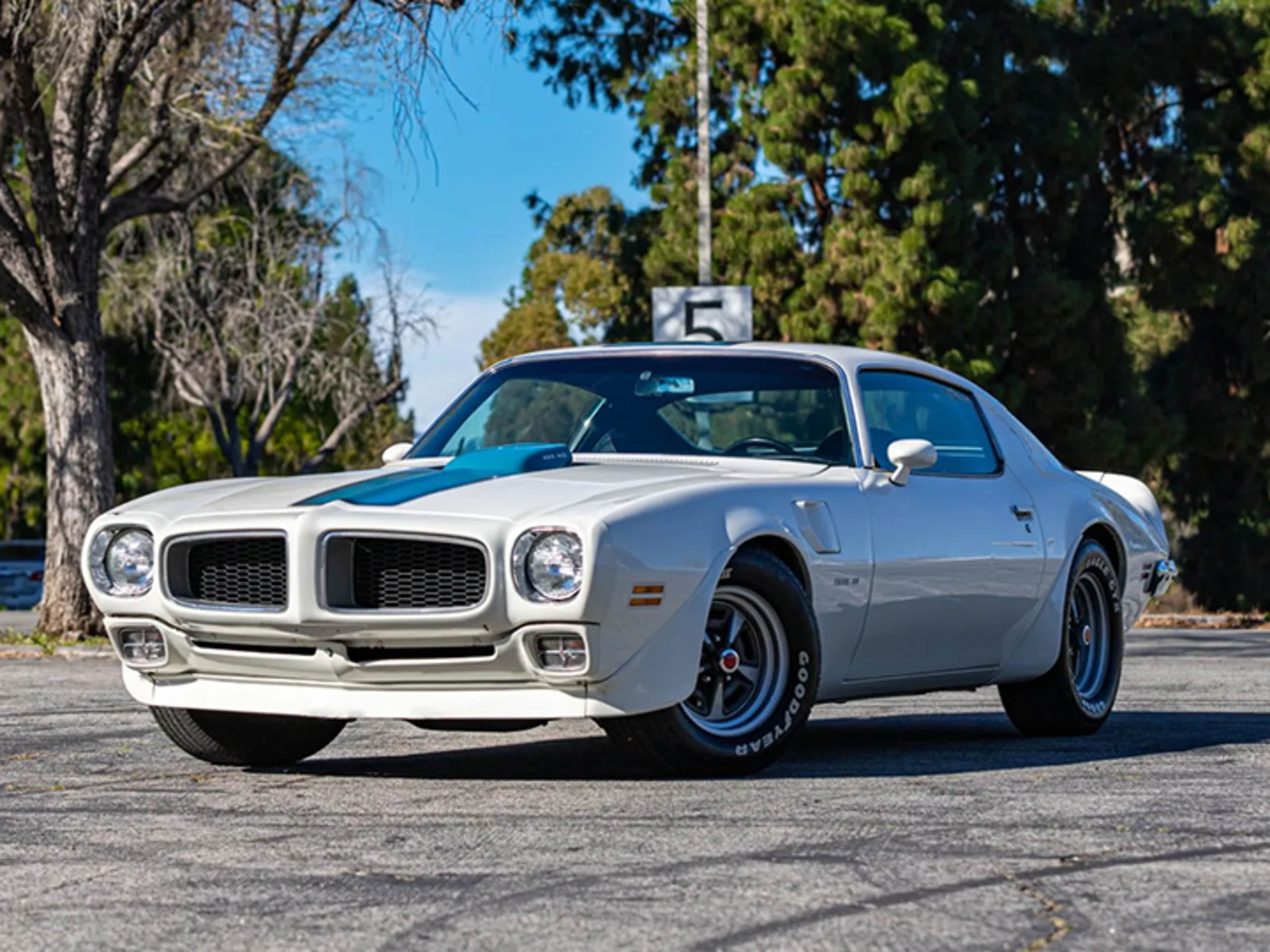 1972 Pontiac Trans-Am Classic Car as Prop