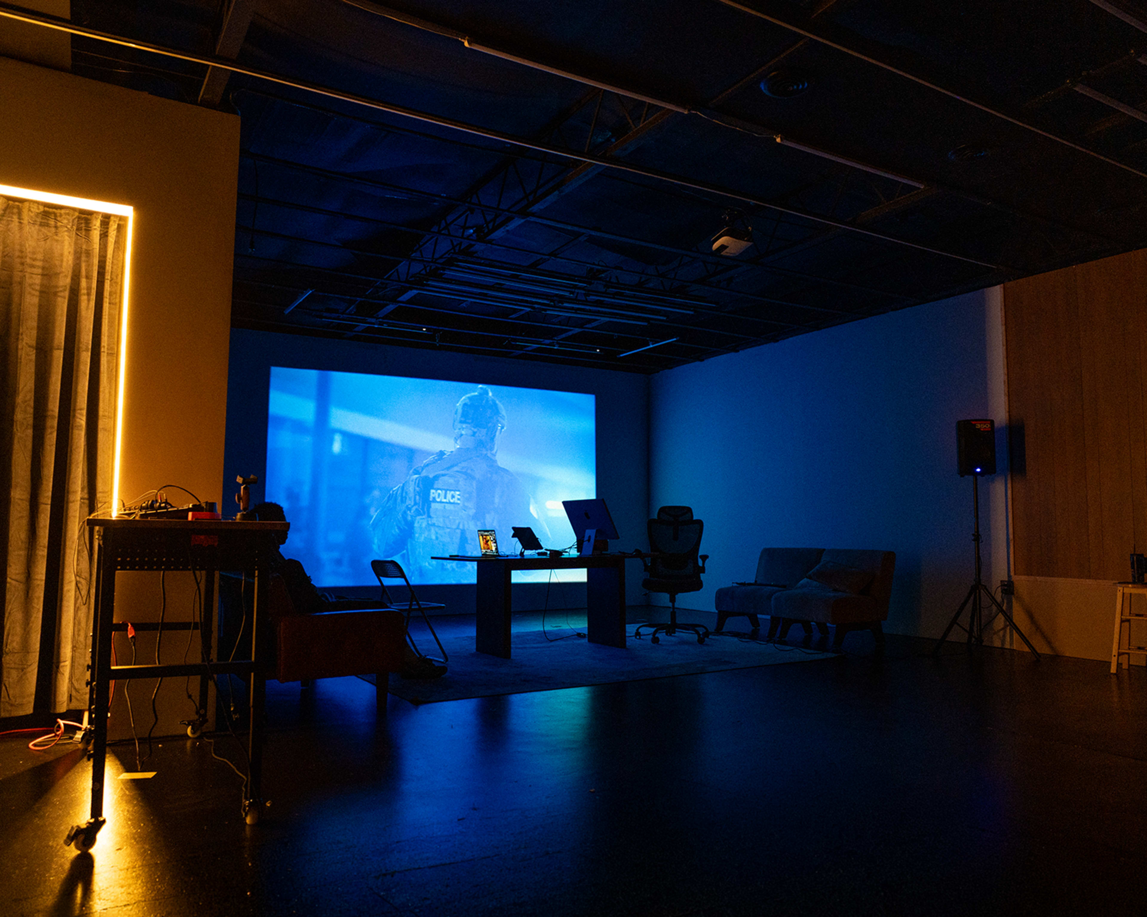 Private Screening Room | Blackout Space for up to 30 Guests Image in Decatur, Decatur, GA