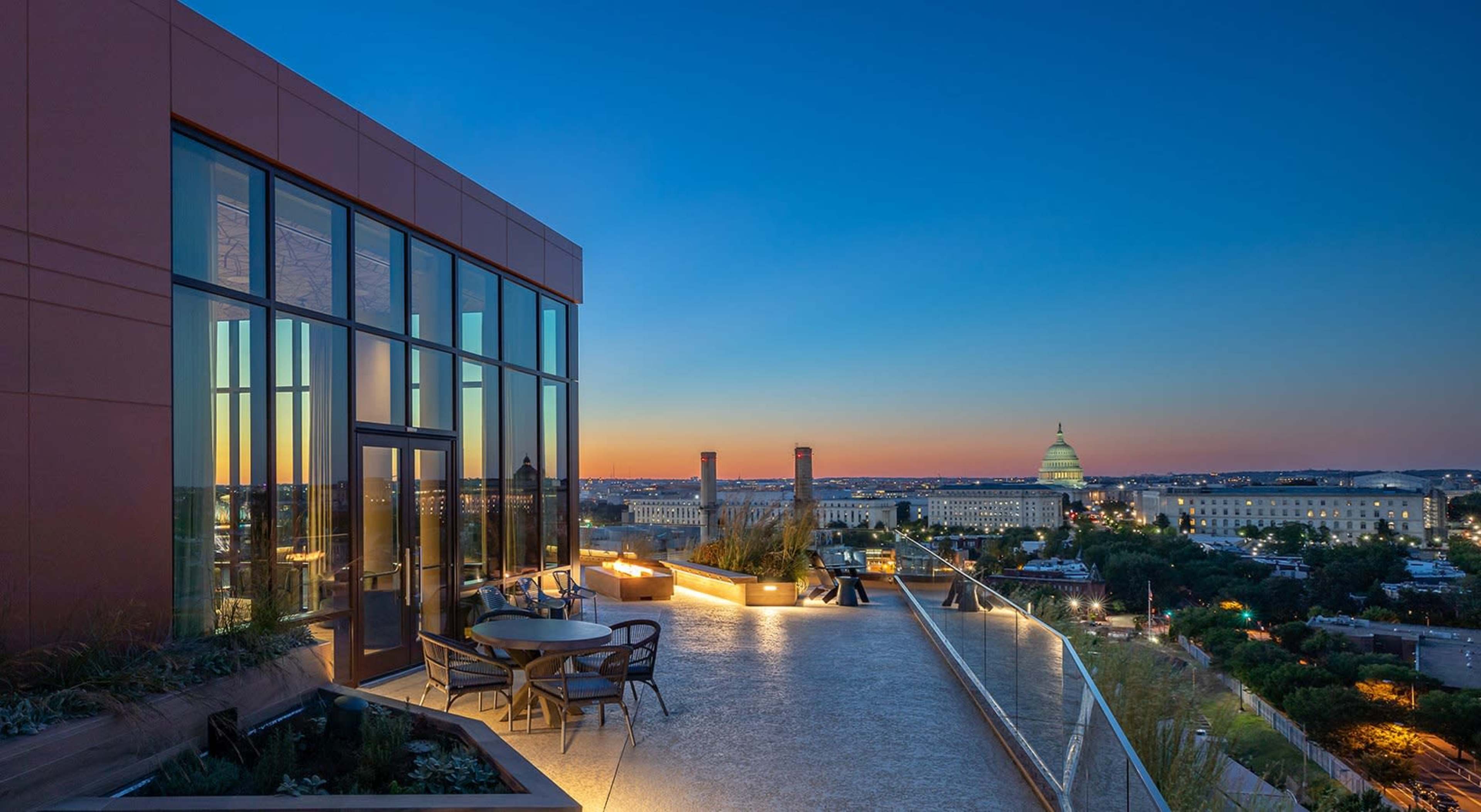 Capital Lounge  overlooking the capital building Image in Navy Yard, Washington, DC