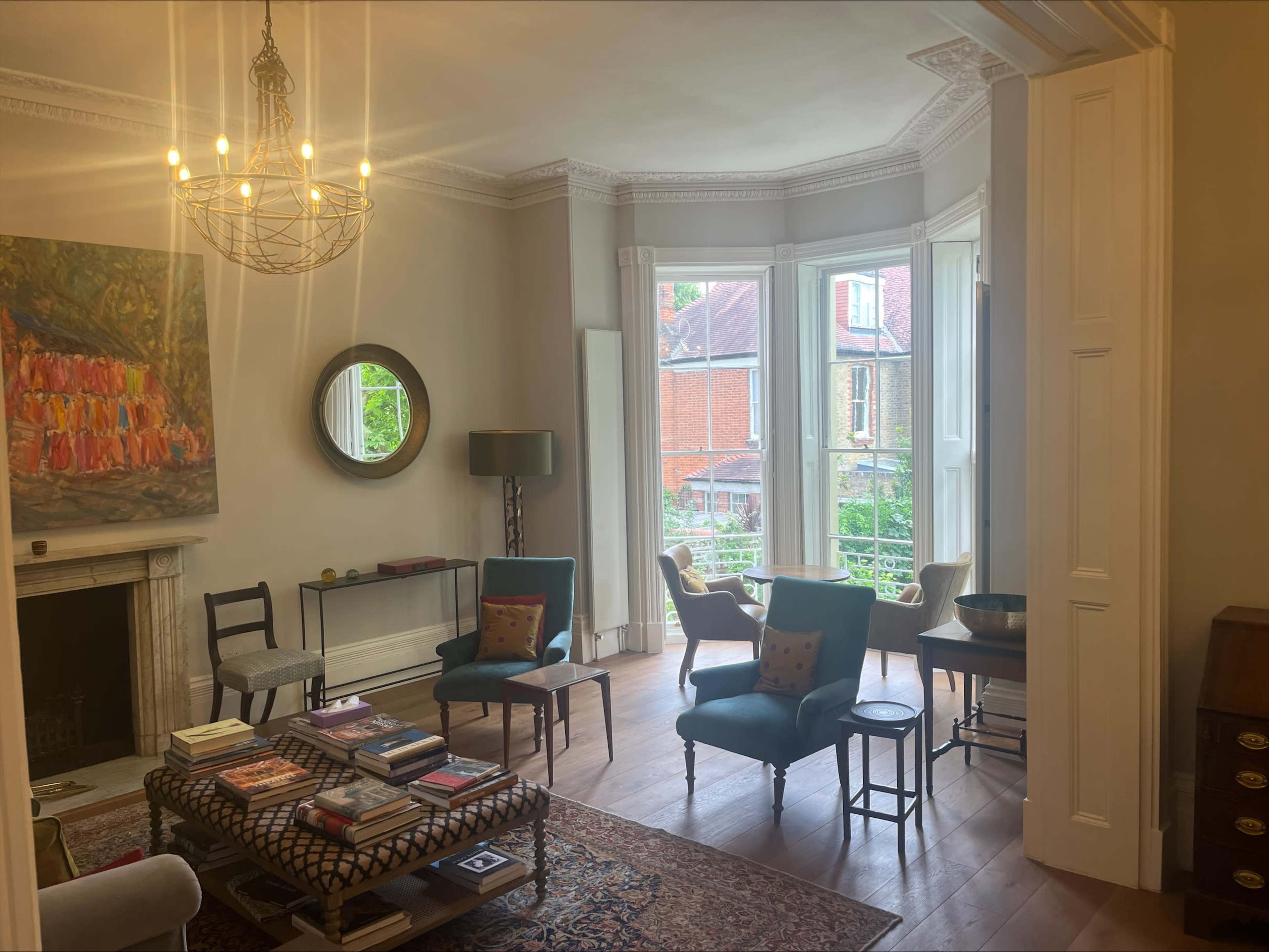 Quiet, refined, light-filled space perfect for interviews, and timeless storytelling. Image in Camberwell, London, ENG