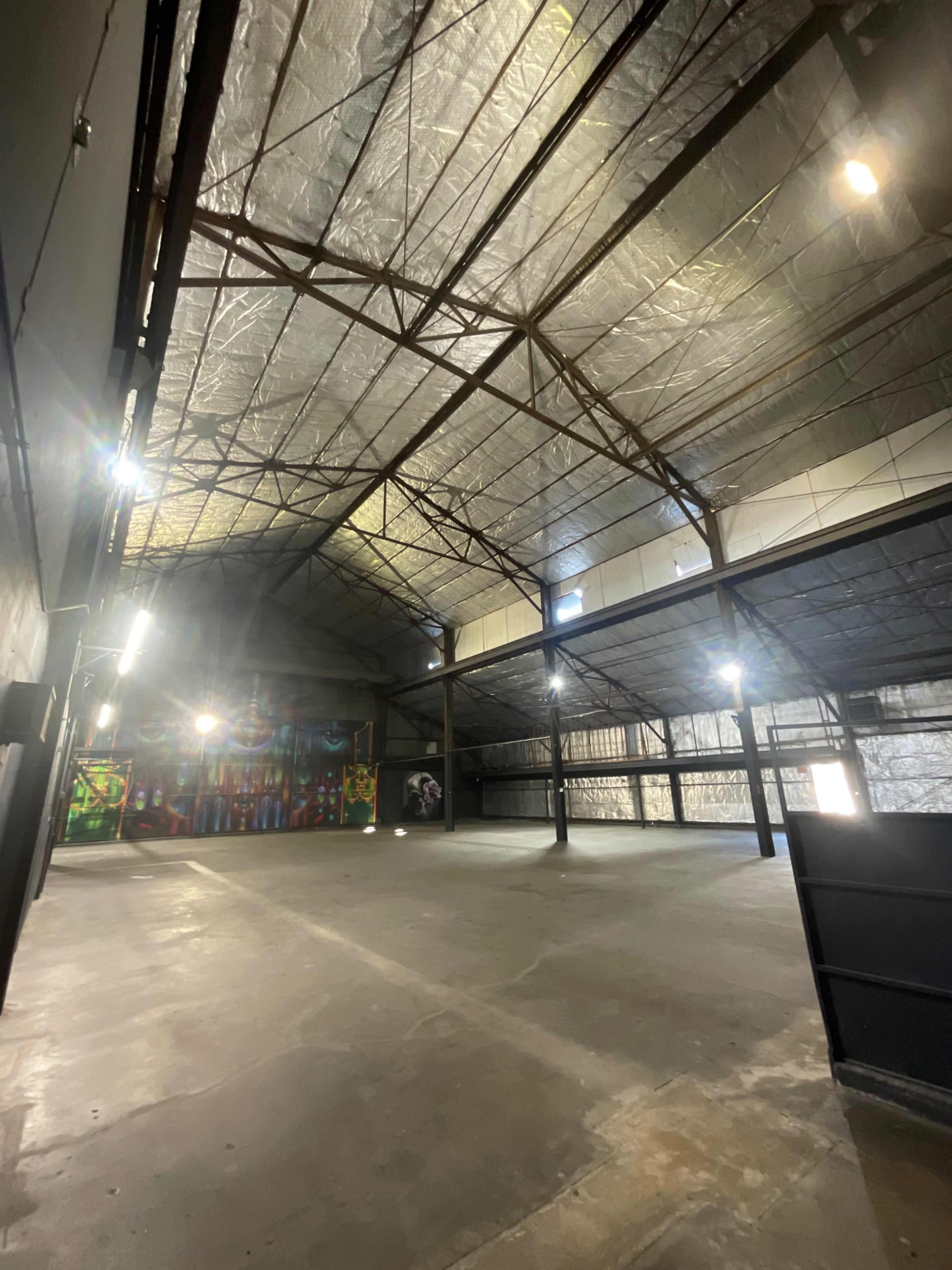 Industrial, rustic arts district warehouse near downtown Los Angeles. Image in Boyle Heights, Los Angeles, CA