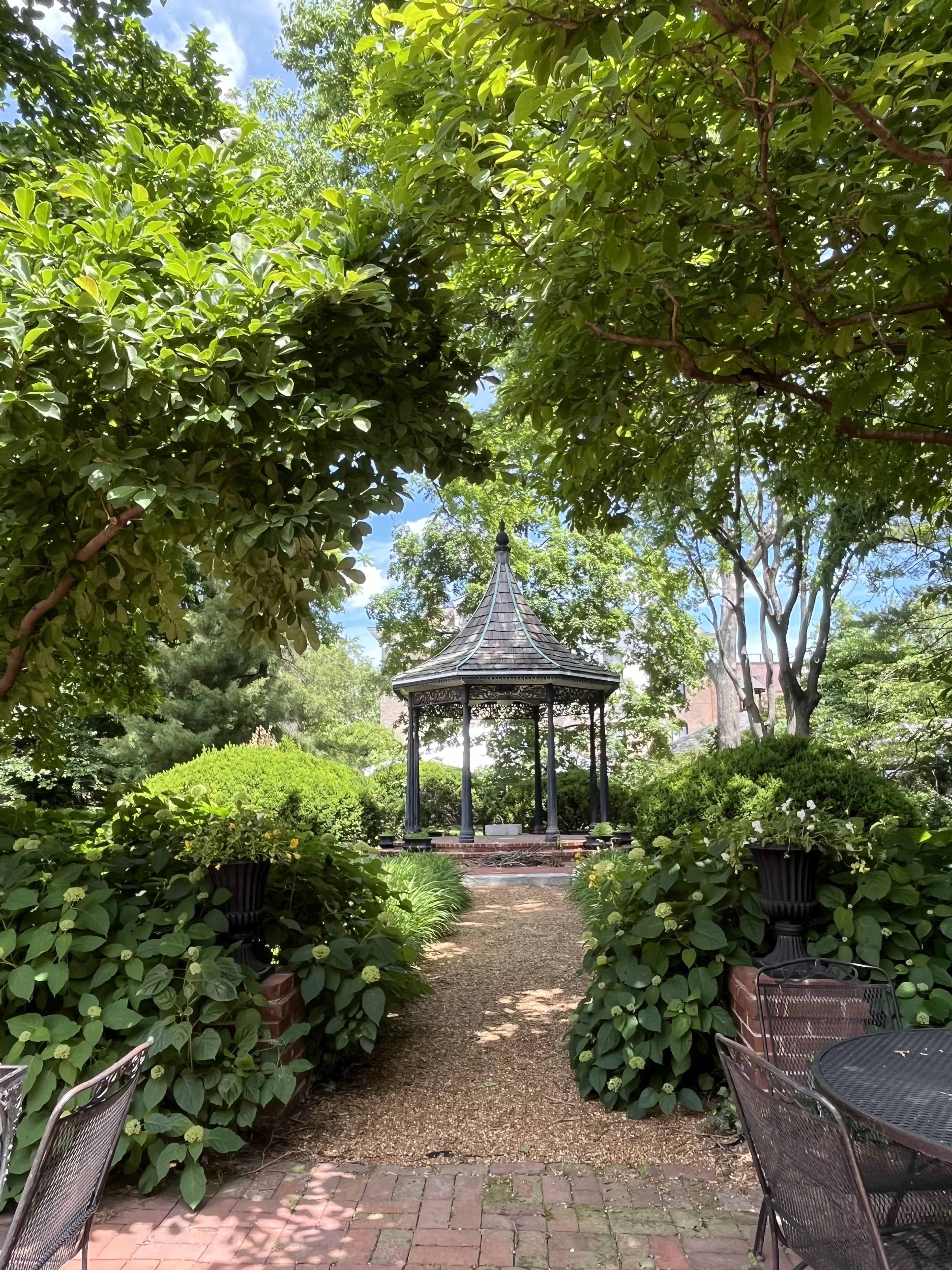 Historic Mansion Carriage House with Patio, Gardens, & Gazebo Image in Benton Park, Saint Louis, MO