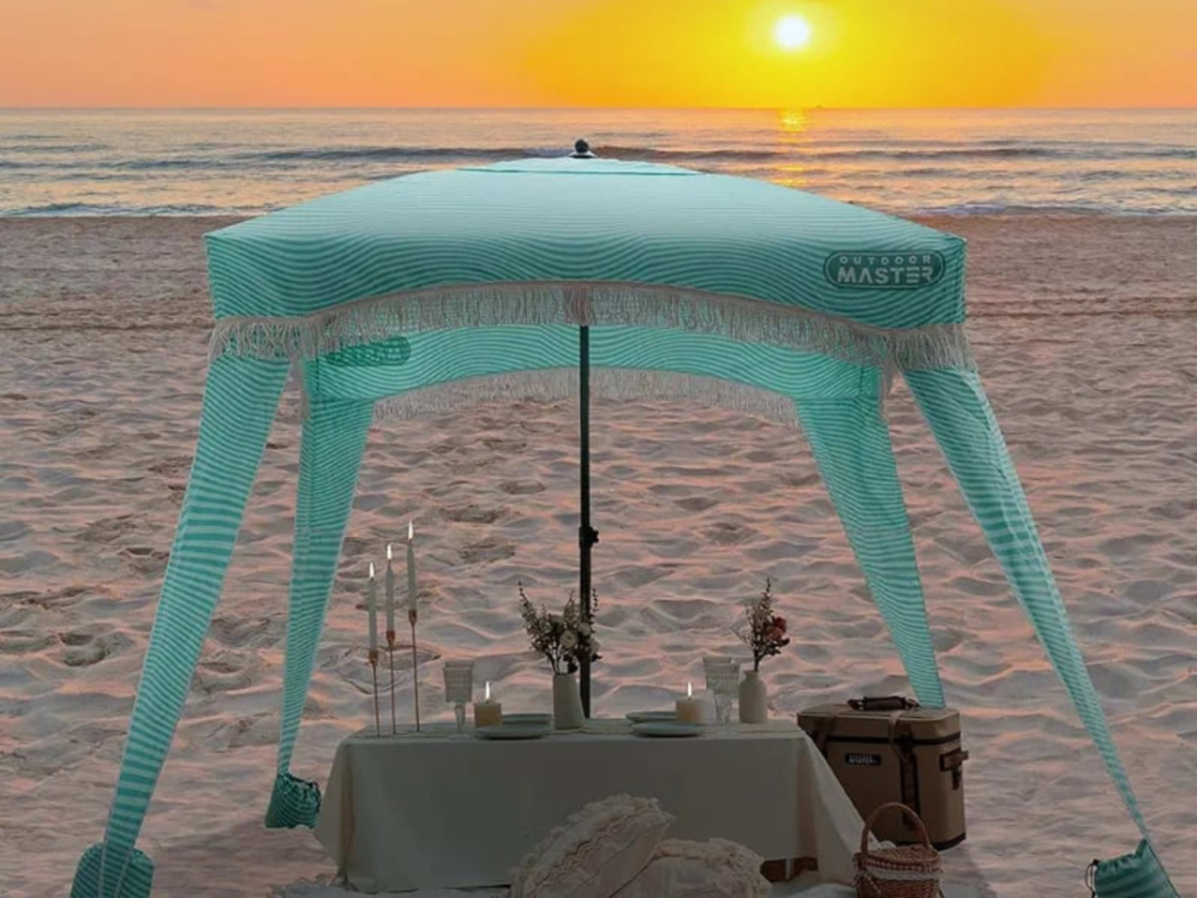 Picnic on the beach. 