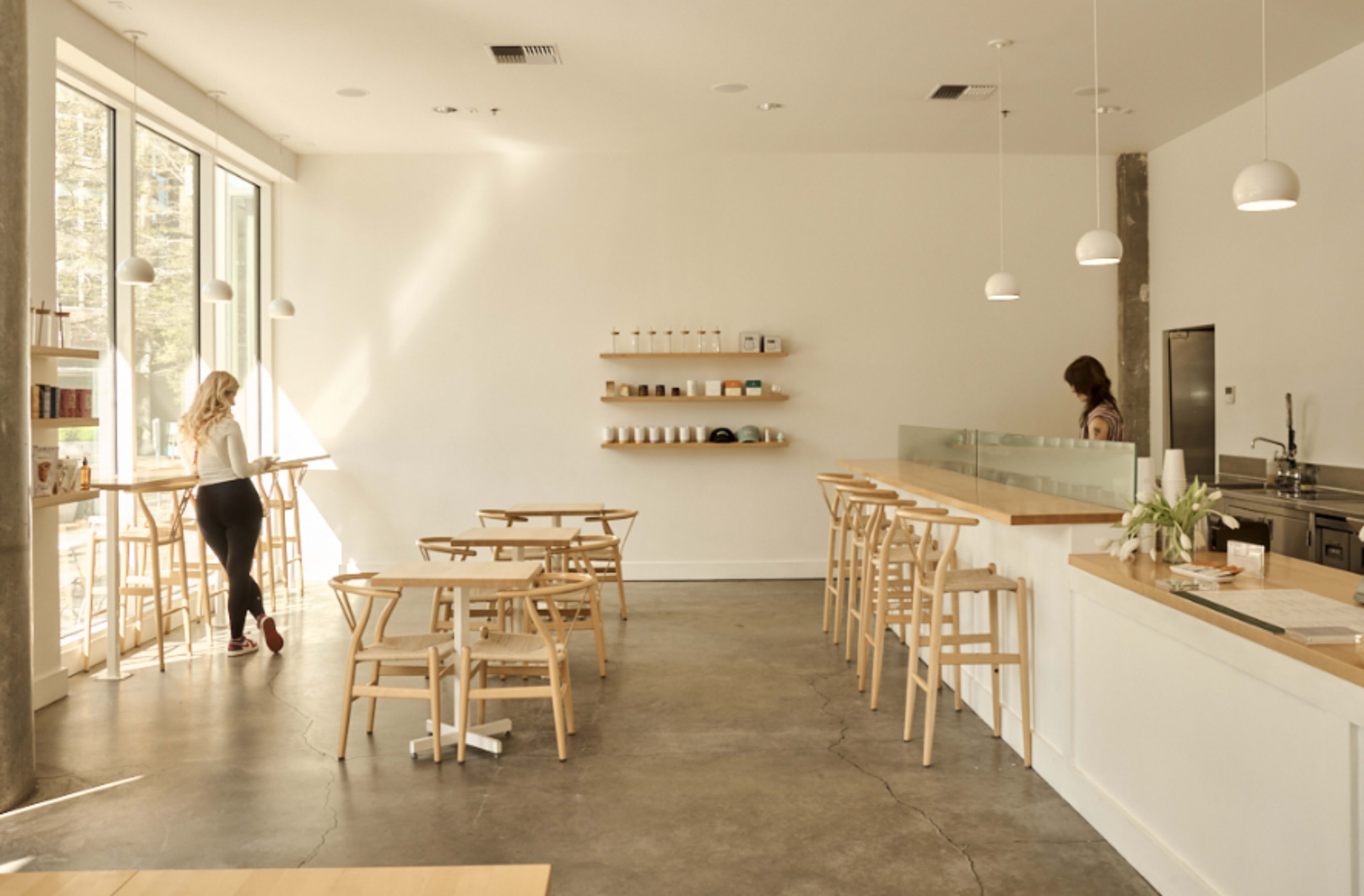 Modern Scandinavian Tea Bar Image in Northwest Portland, Portland, OR