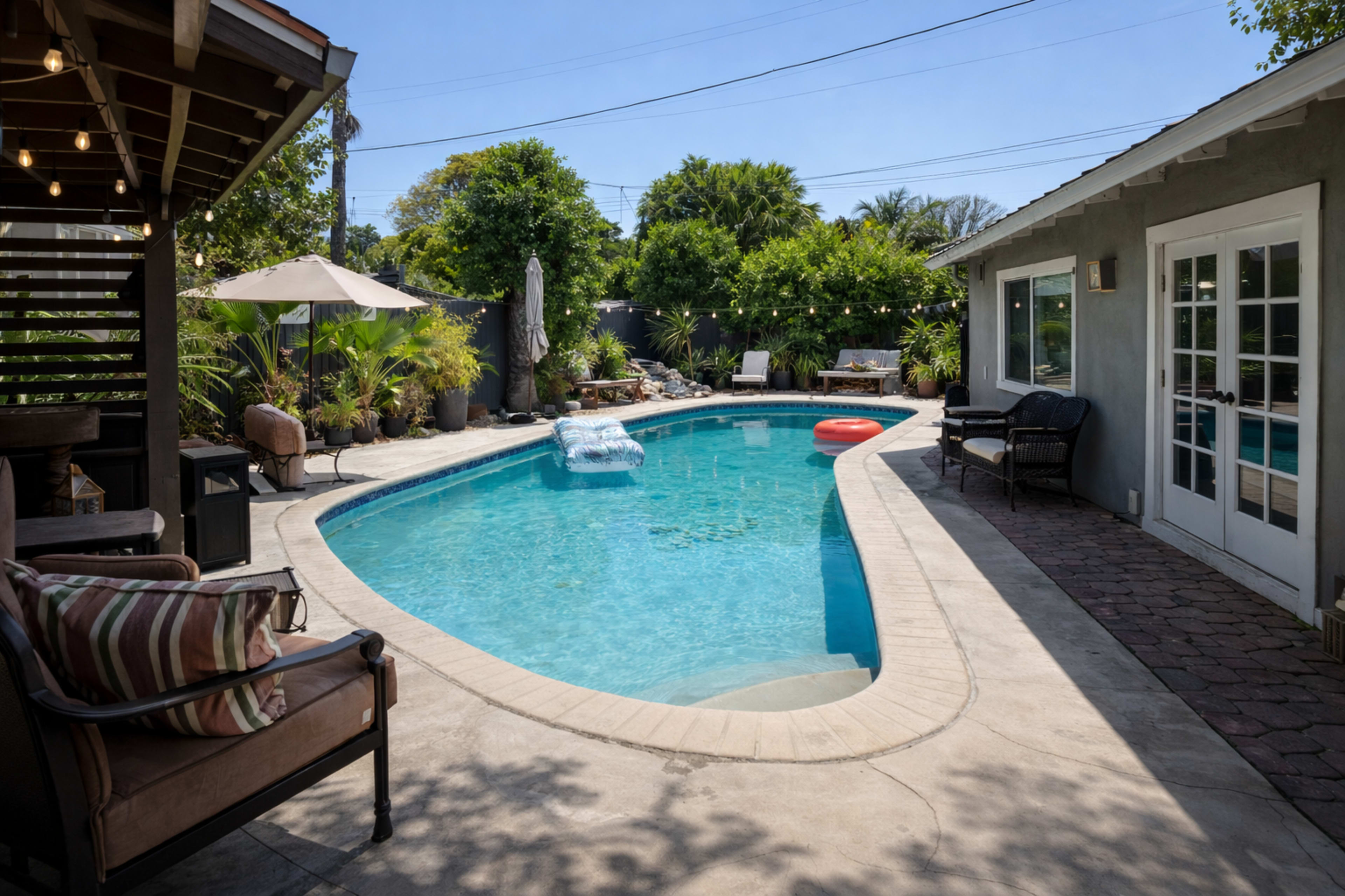 California Cool Pool House with Lush Backyard Oasis | North Hollywood Image in North Hollywood, North Hollywood, CA