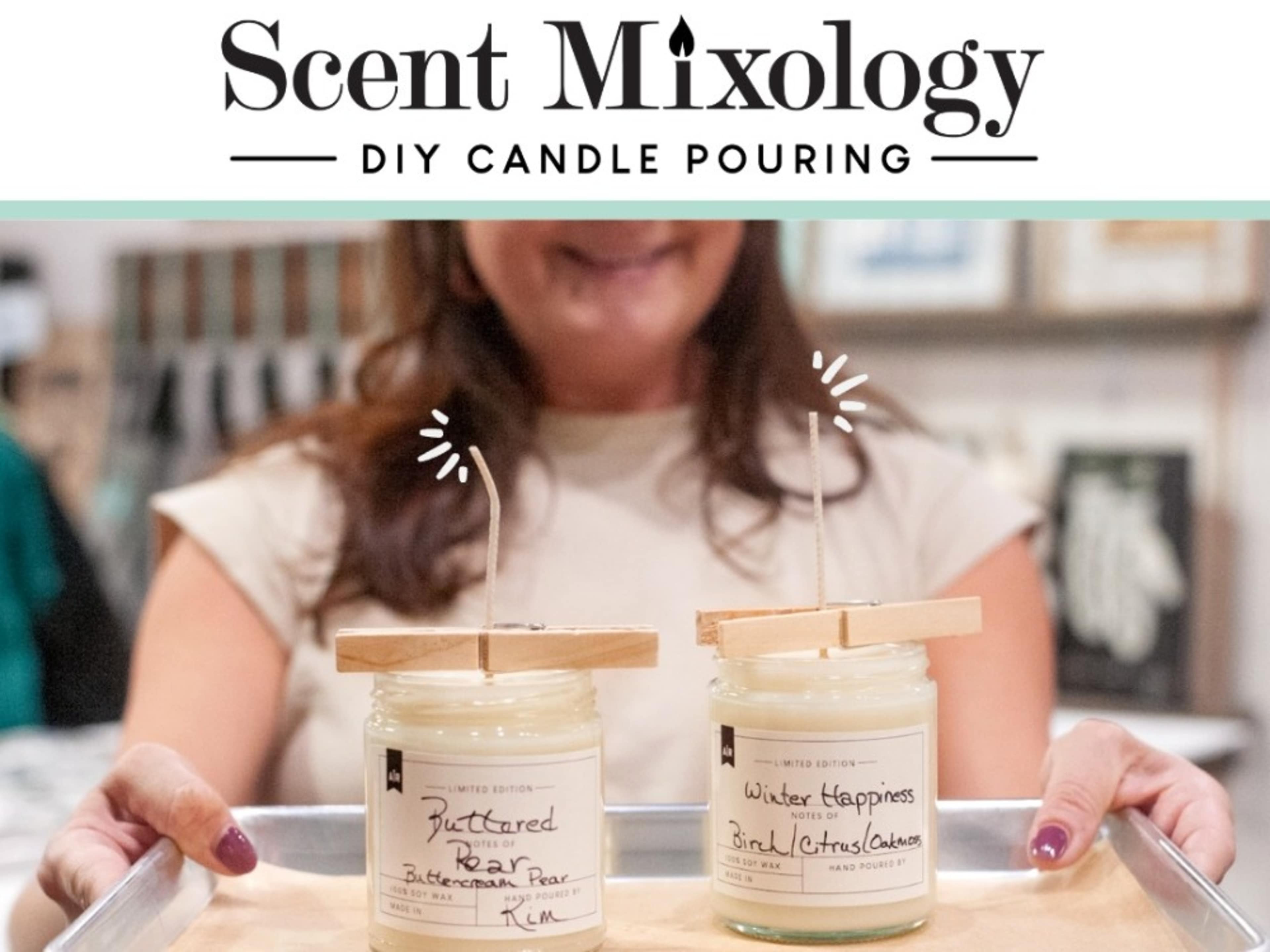Candle Pouring and Scent Mixology