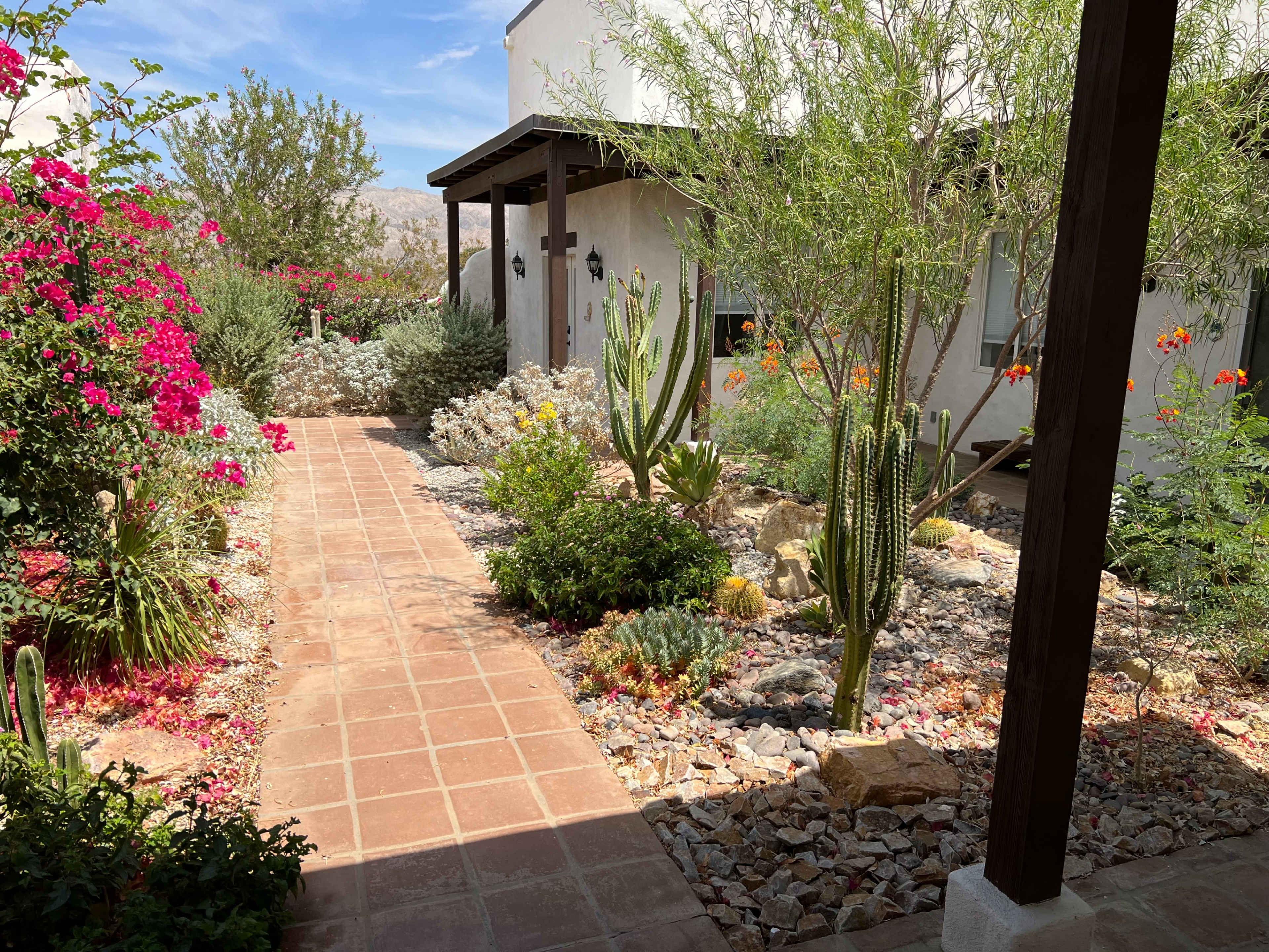 Spanish Hacienda in the desert country Image in Sky Valley, DESERT HOT SPRINGS, CA