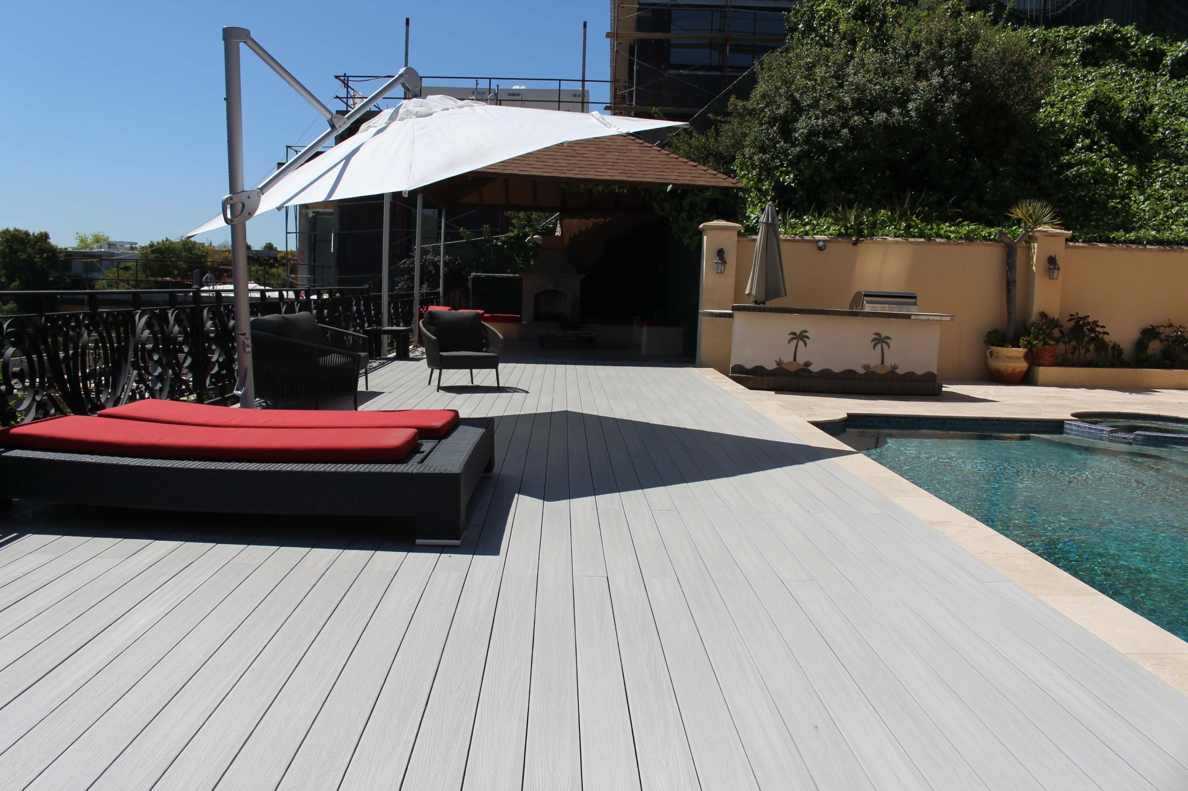 Beverly Hills Hillside Spacious Skyline Balcony with Pool & Jacuzzi Image in Beverly Crest, Beverly Hills, CA