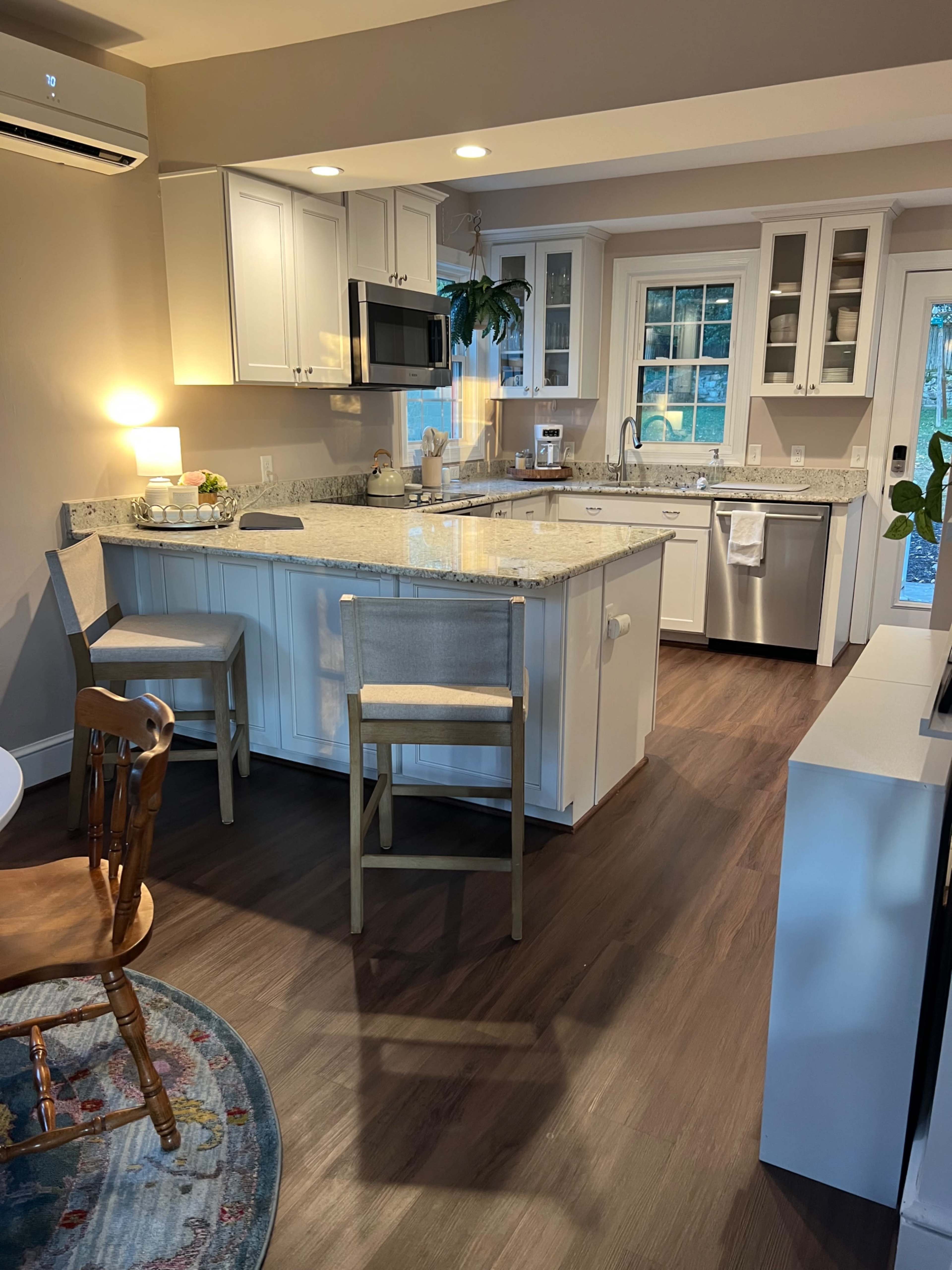 Light-Filled 1947 Cape Cod with Green Study, Fireplace & Bistro-Lit Patio Image in Warrenton, Warrenton, VA