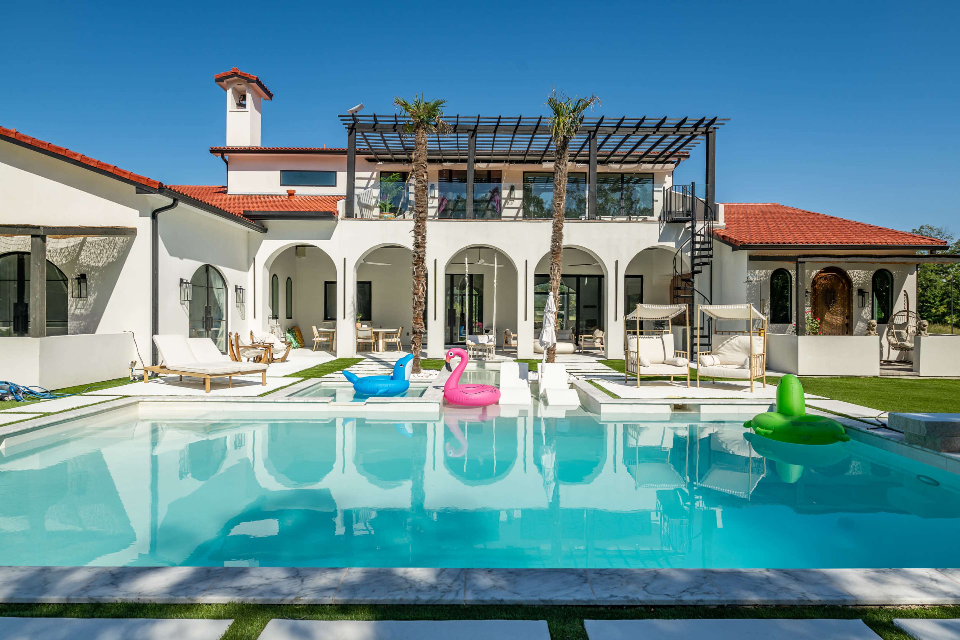 Modern Mediterranean Mansion Image in , Fort Worth, TX
