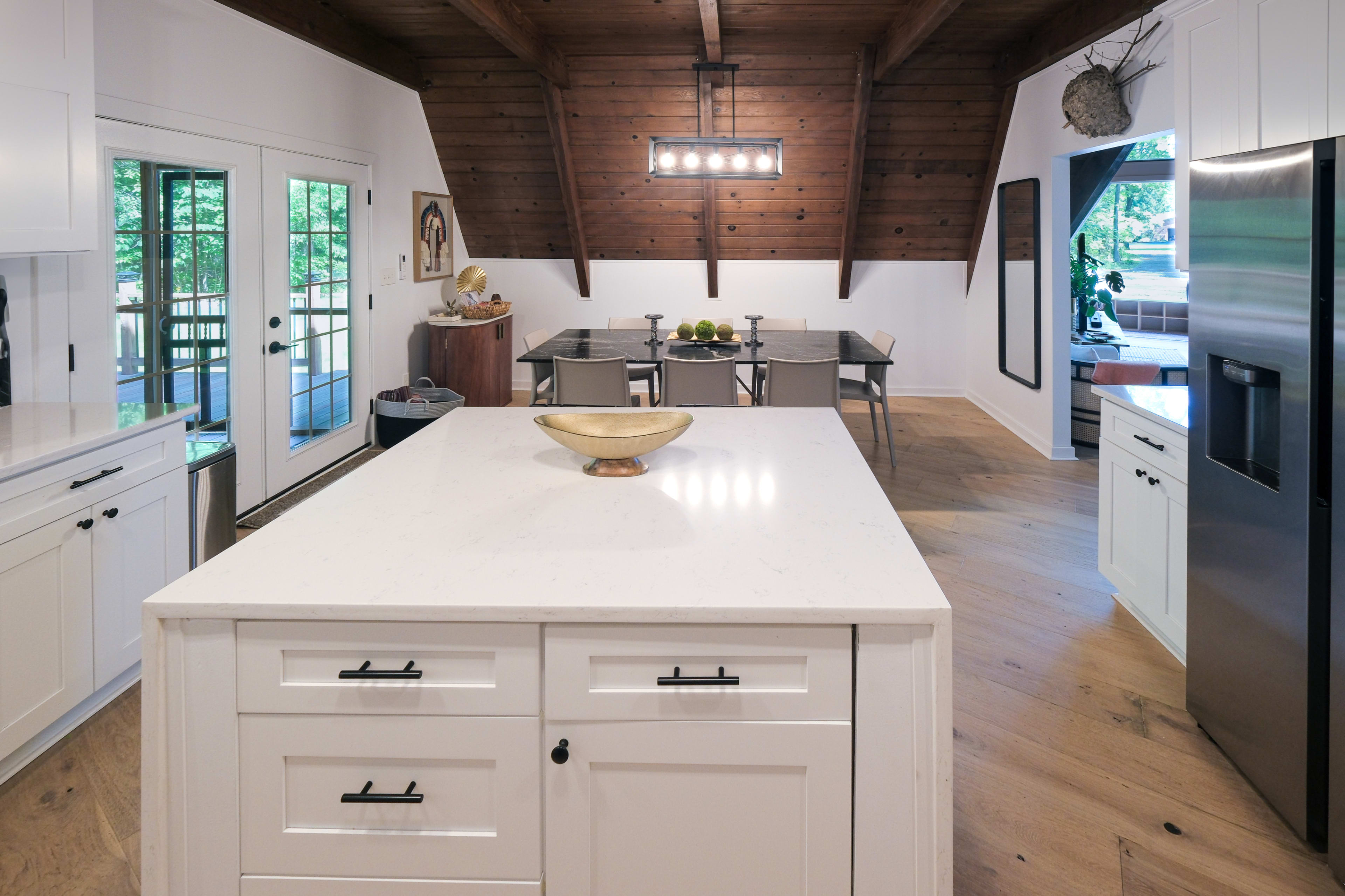 Stunning A-Frame Cabin with a Nature Lover’s Playground Image in Berlin Township, Galena, OH