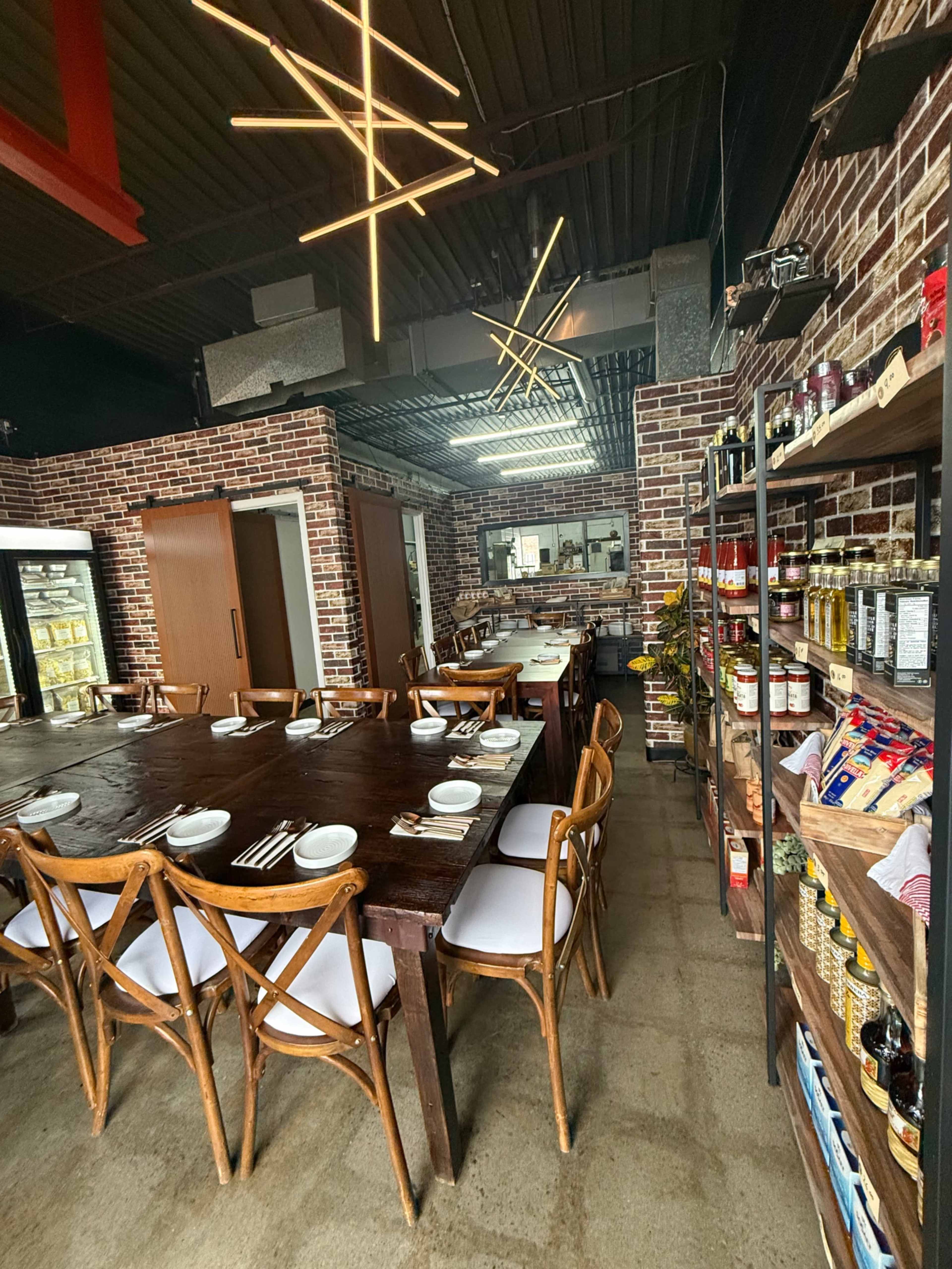 Modern industrial inspired retail space with commercial kitchen Image in Humber Summit, Toronto, ON