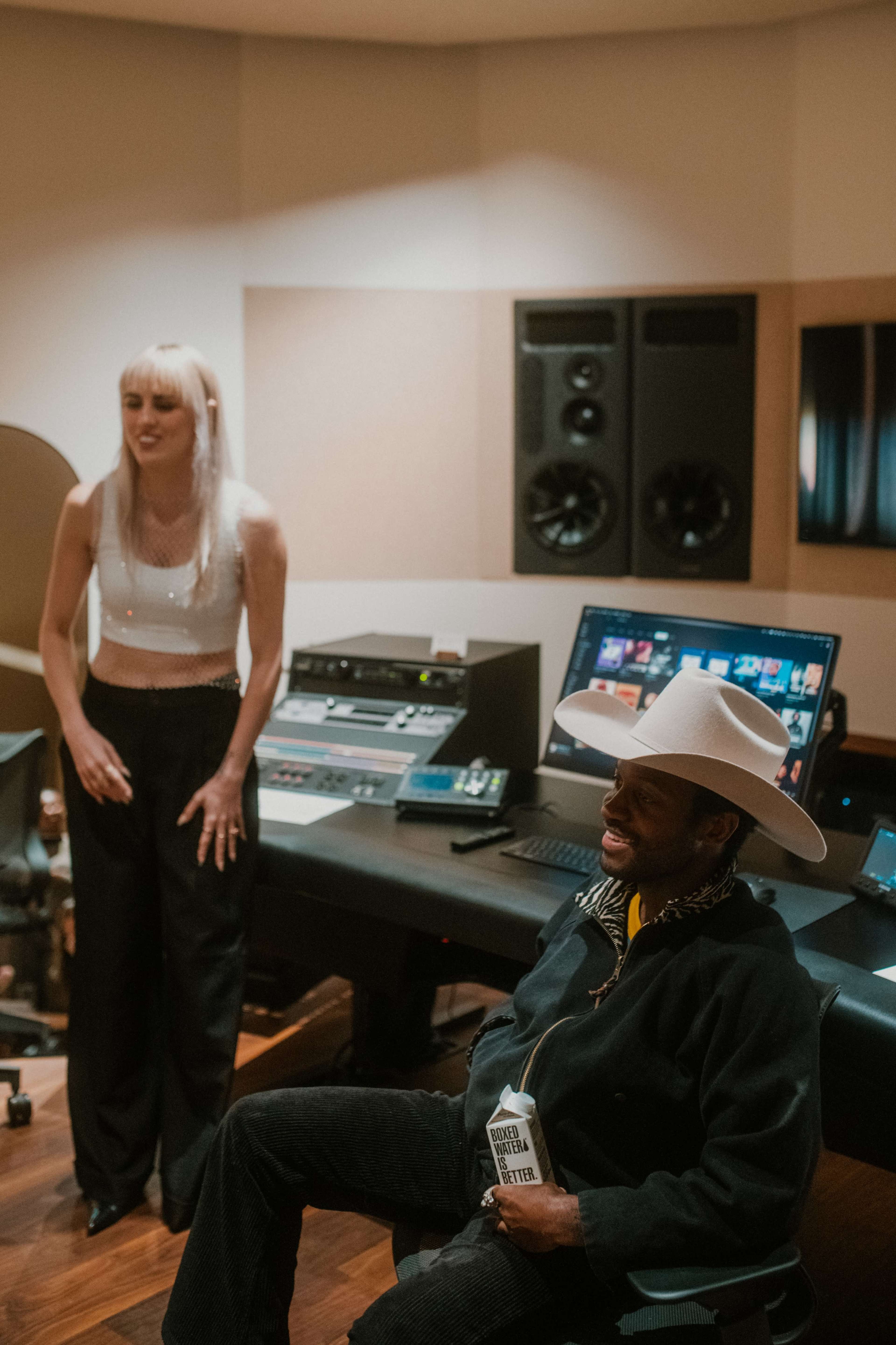 Studio B - Sleek Modern Recording Studio with Warm Atmospheric Mood Image in Sun Valley, Sun Valley, CA