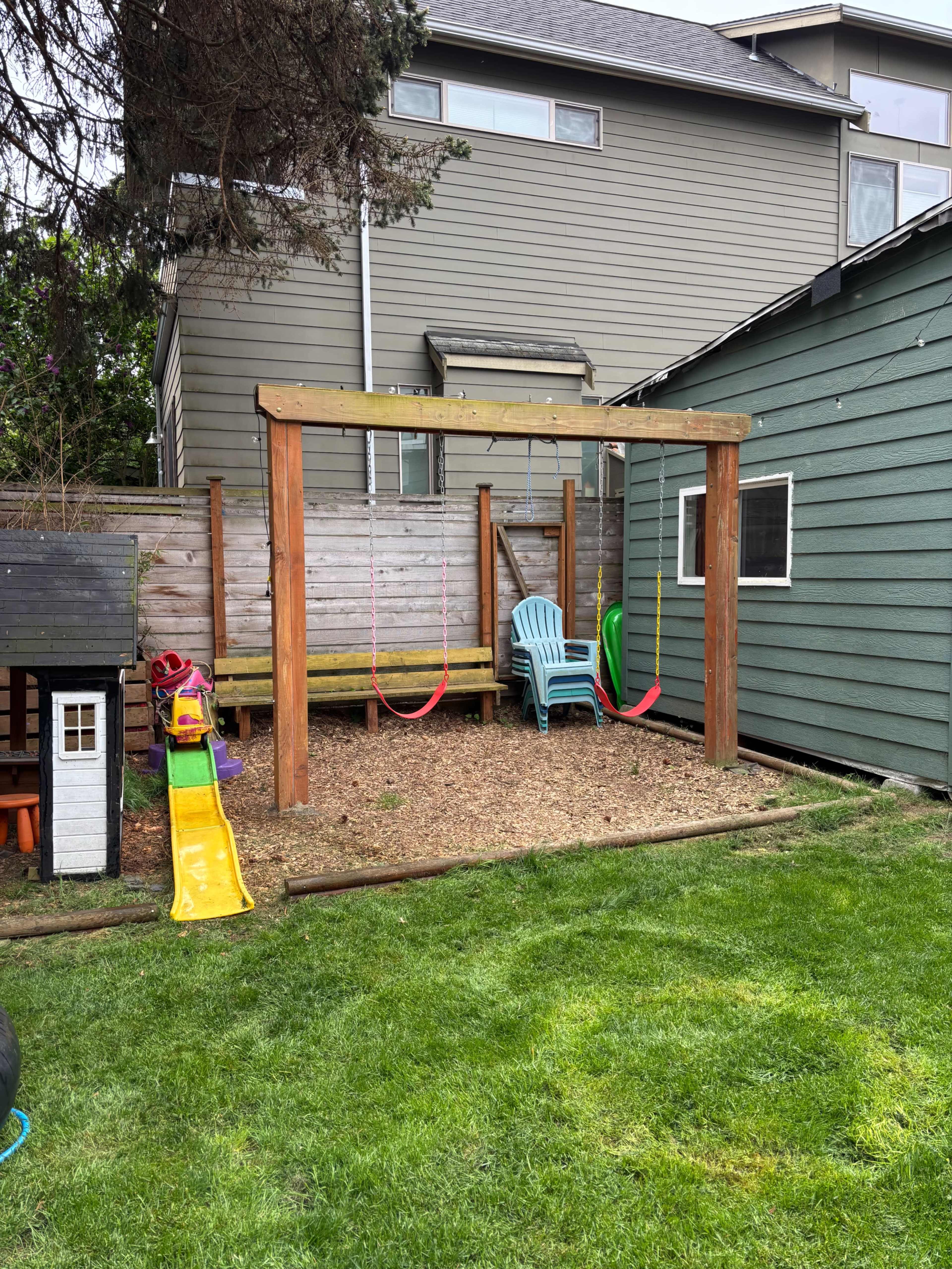 Spacious Outdoor Event Space with Fire Pits, Treehouse, and More Image in Crown Hill, Seattle, WA