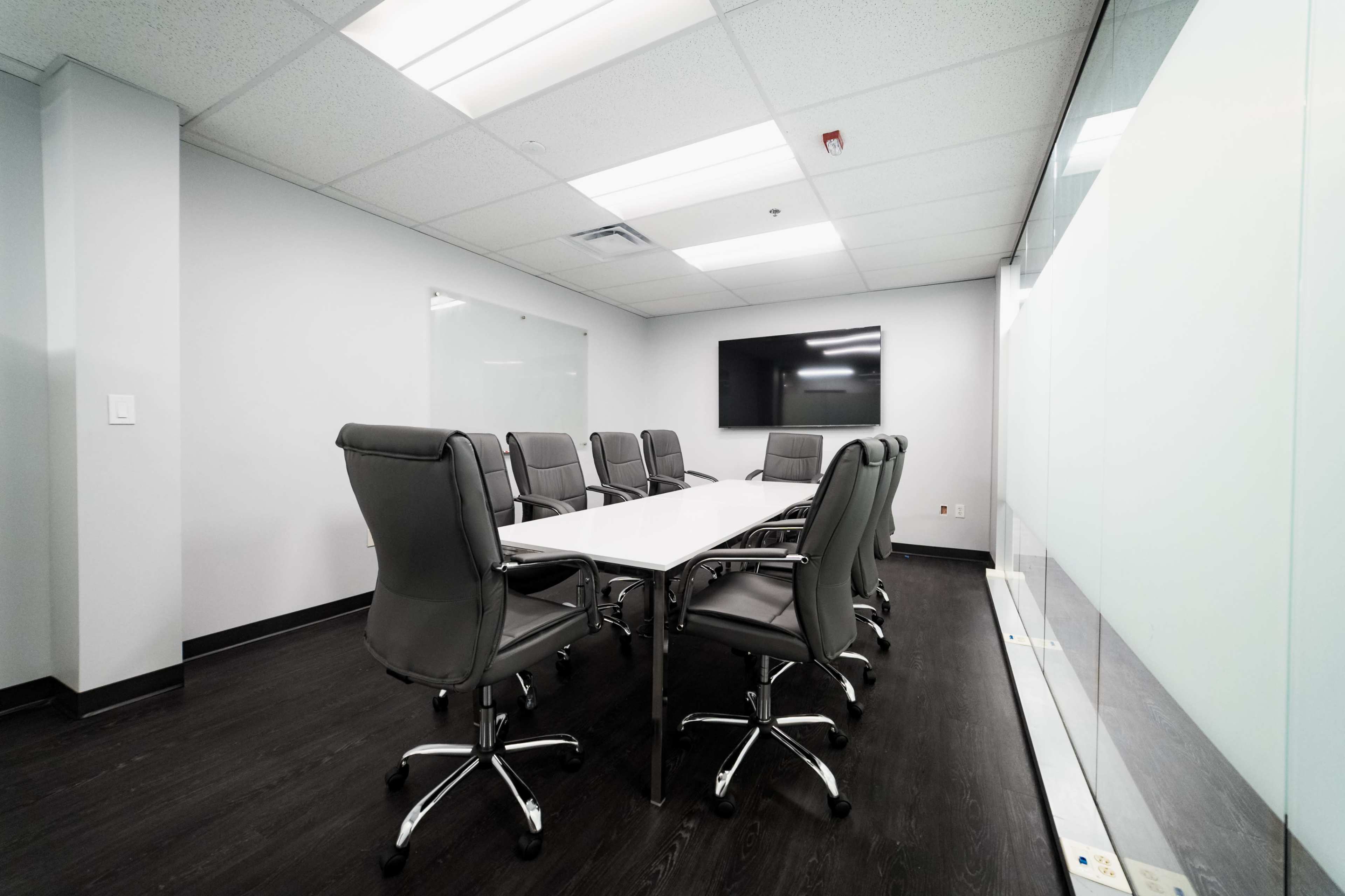 Modern Sleek 10 Person Conference Room- Whiteboard/Tv - Towson Image in Towson, Towson, MD
