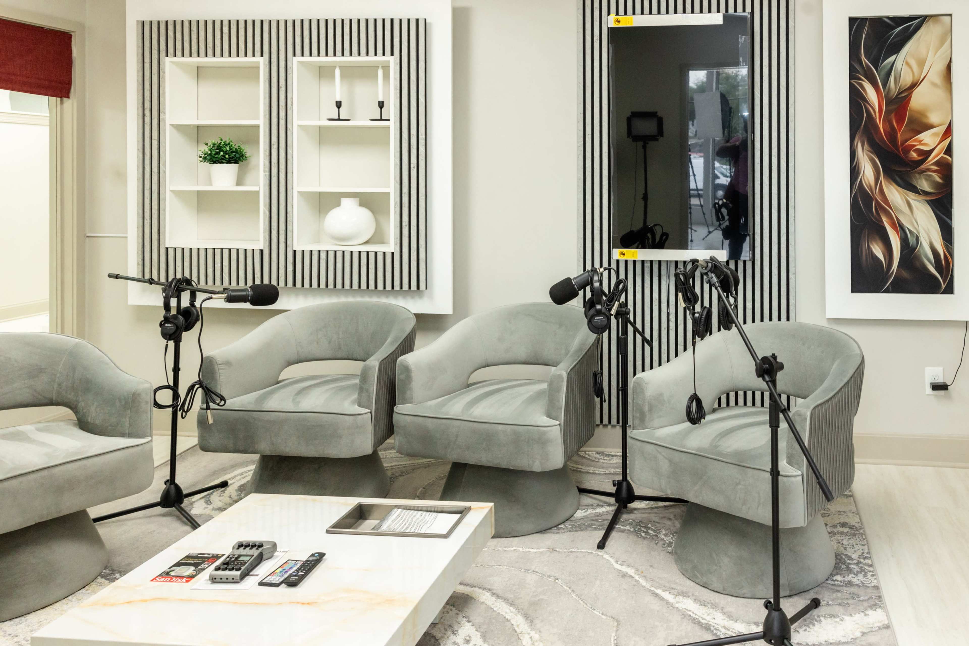 The Podcast Studio, Where Conversations Come Alive and Stories Shine Bright Image in Norwood, Cincinnati, OH