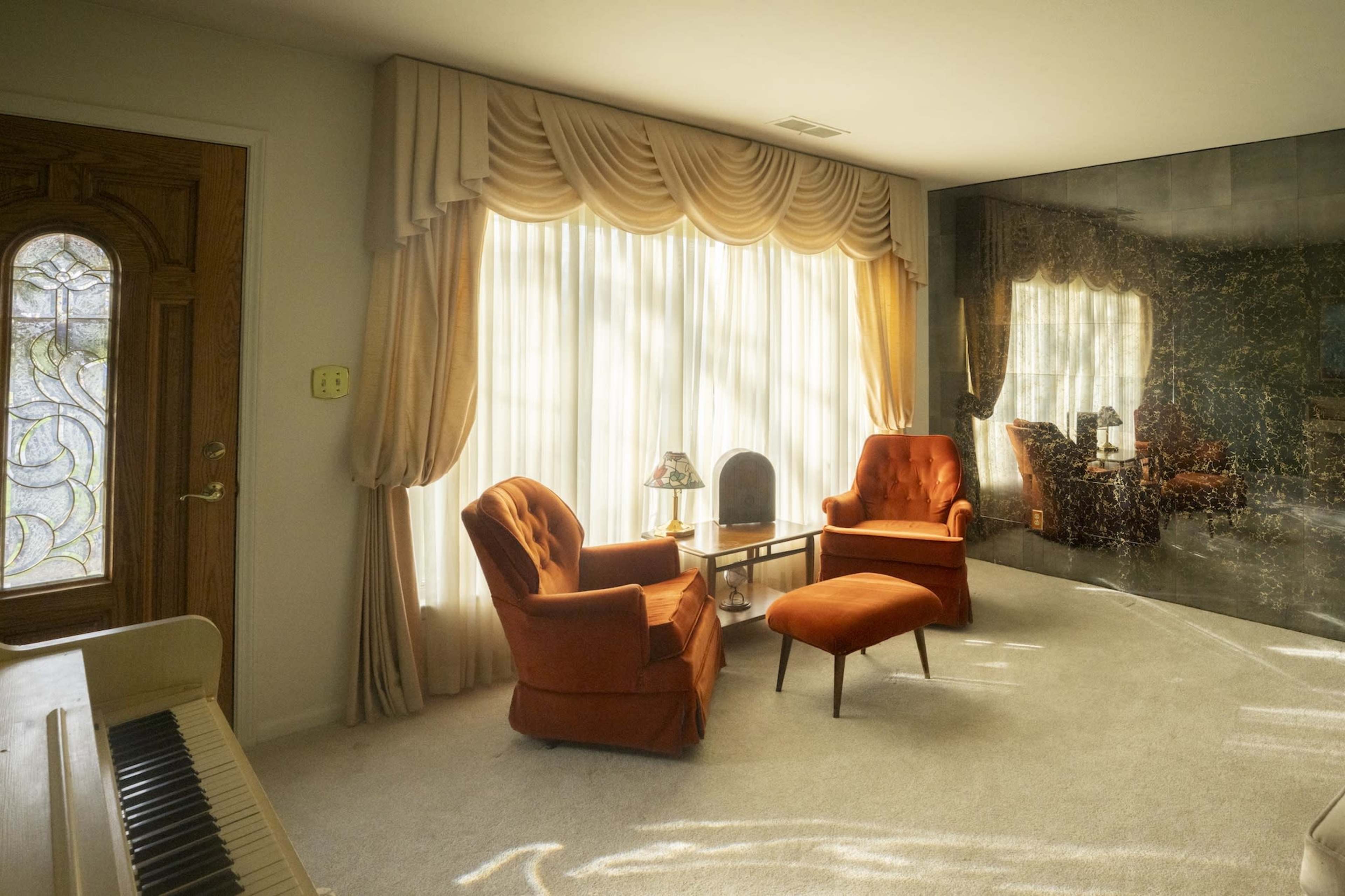 1960s Time Capsule Home - Curated Authentic Retro Furnished House Image in Klondike, Louisville, KY