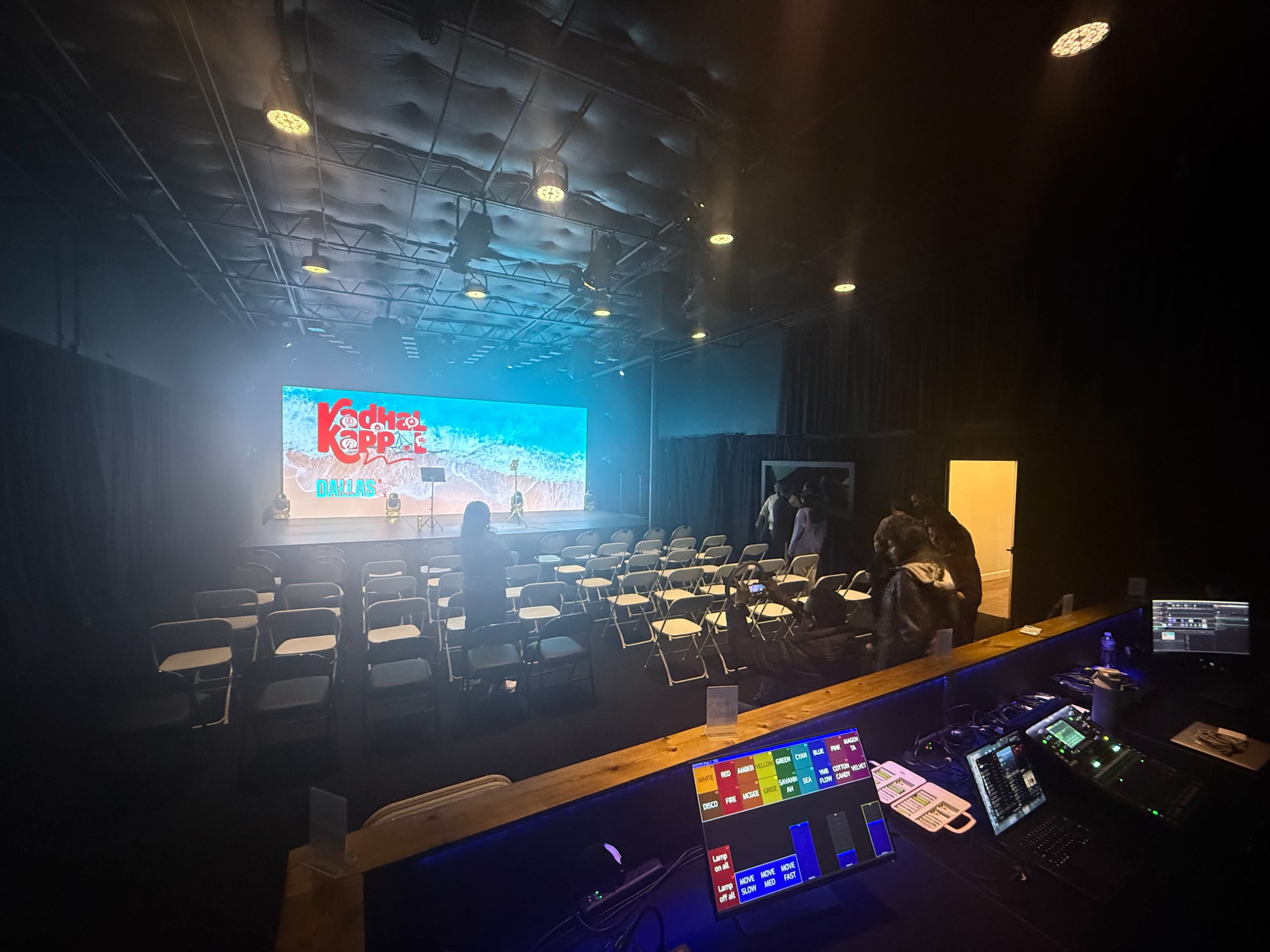 Media and Performance Studio with Large Stage and Video Wall Image in Farmers Branch, Farmers Branch, TX