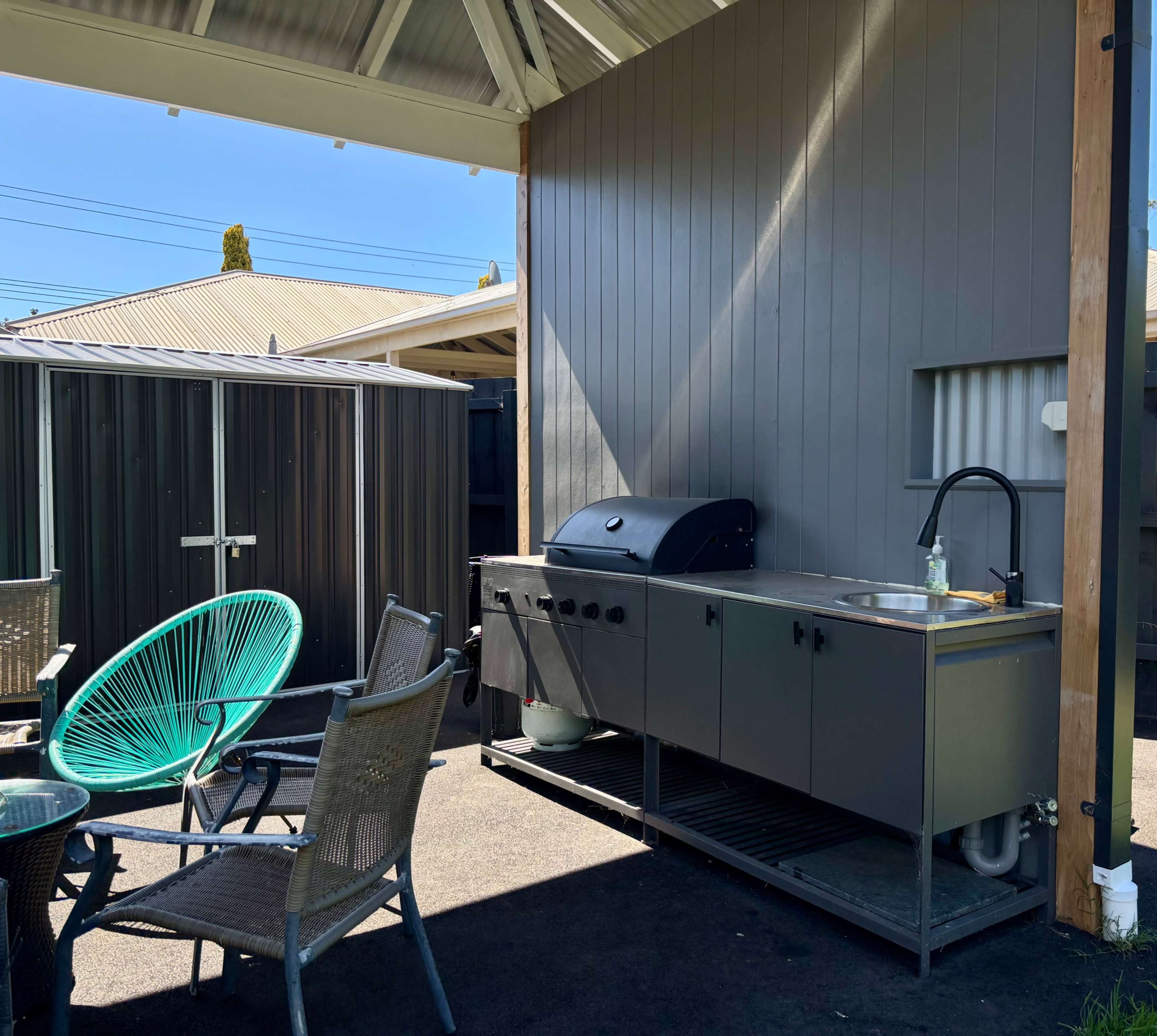 Simple & Peaceful Backyard BBQ Retreat In Capel Sound Image in Capel Sound, Capel Sound, VIC