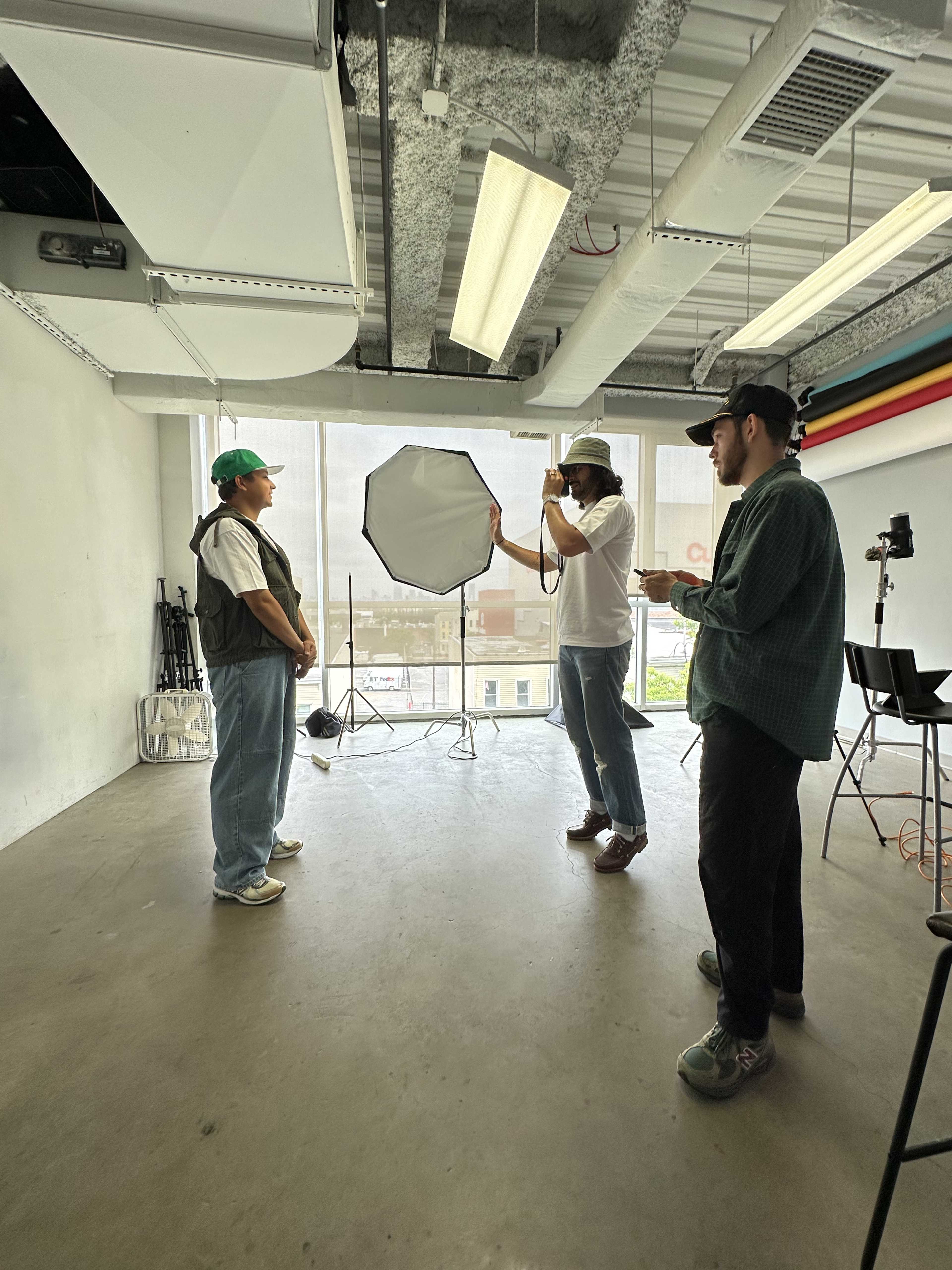 Lookbook photo shoot