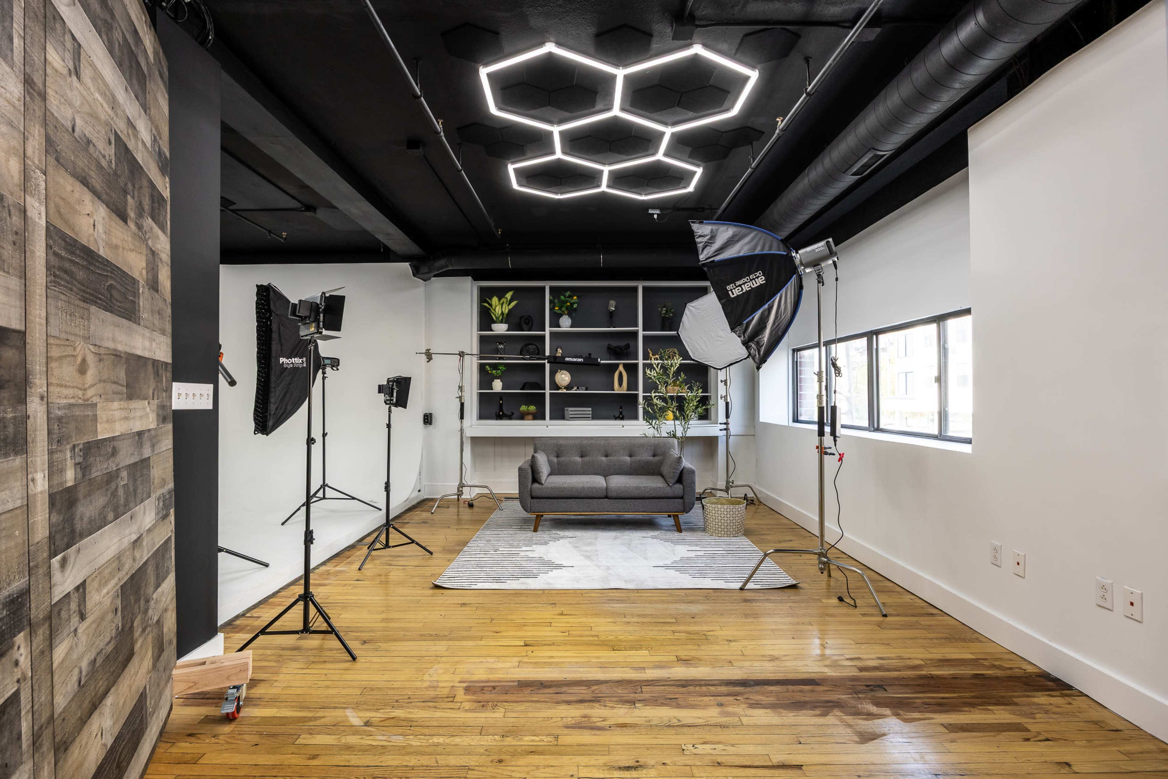 Downtown Photo & Video Studio with Cyclorama Wall Image in Oakhill Jackson, Cedar Rapids, IA