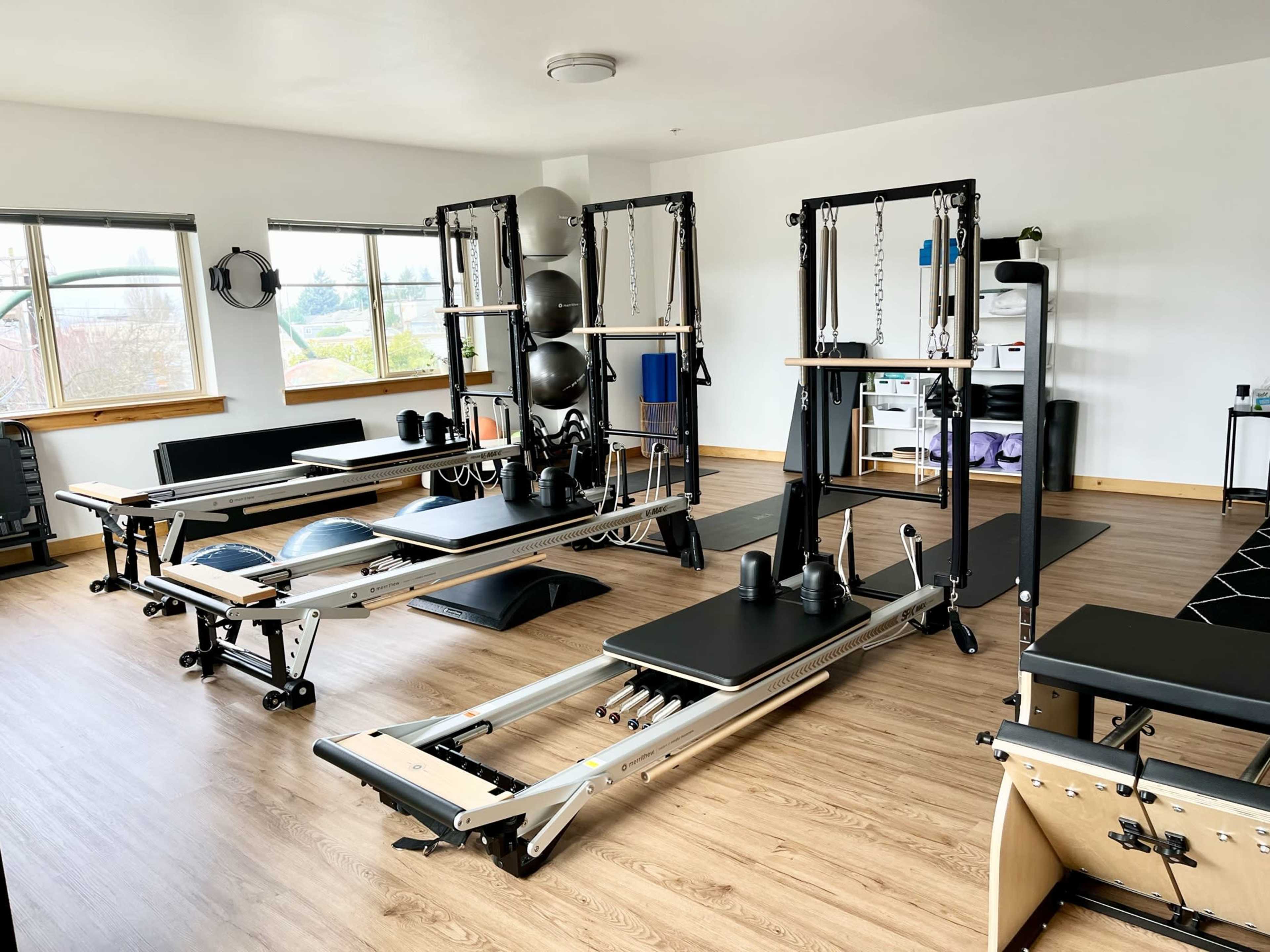 Boutique Seattle Pilates Studio with Tons of Natural Light