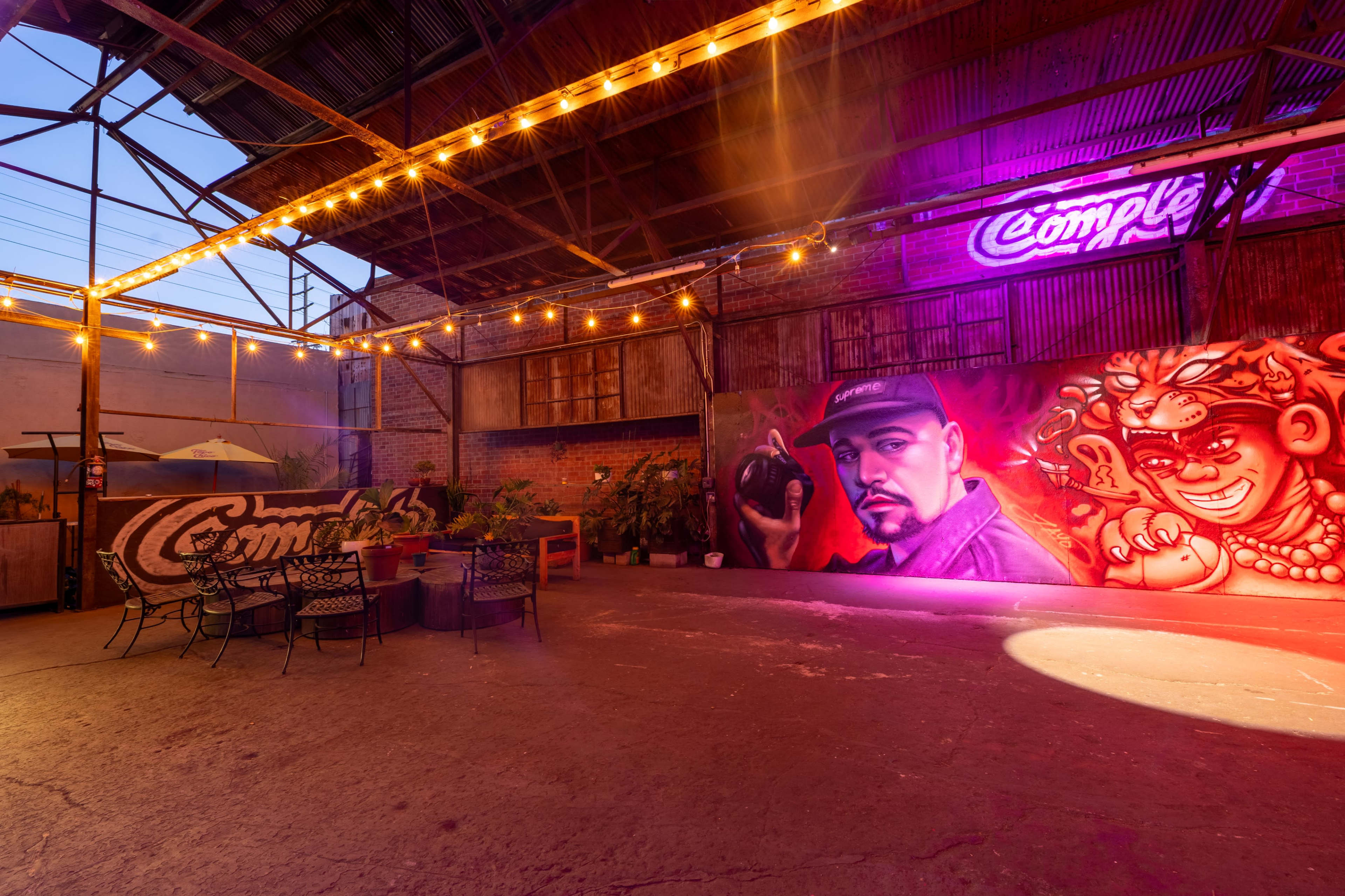 Industrial Arts Warehouse w/ Street Art Walls & Open Floor Plan Image in Downtown Los Angeles, Los Angeles, CA