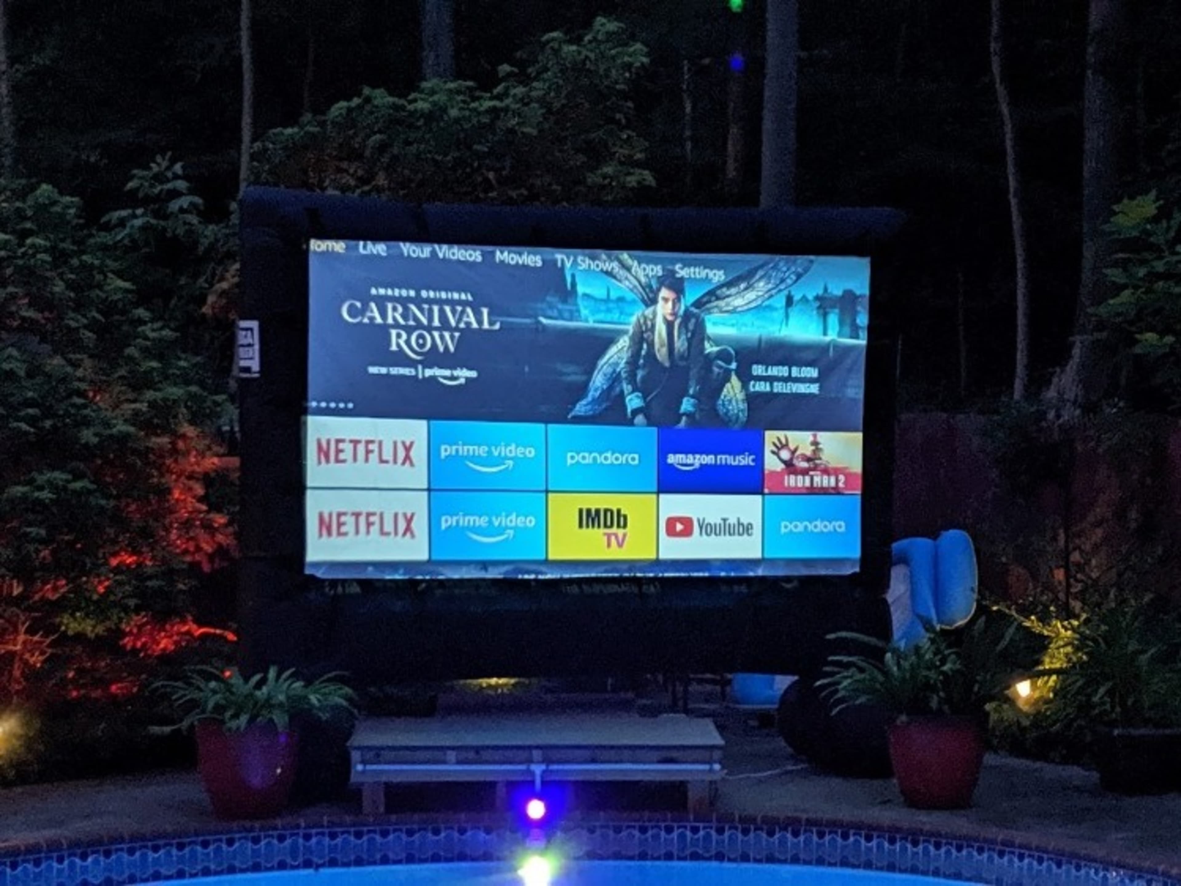 20' Projector Screen