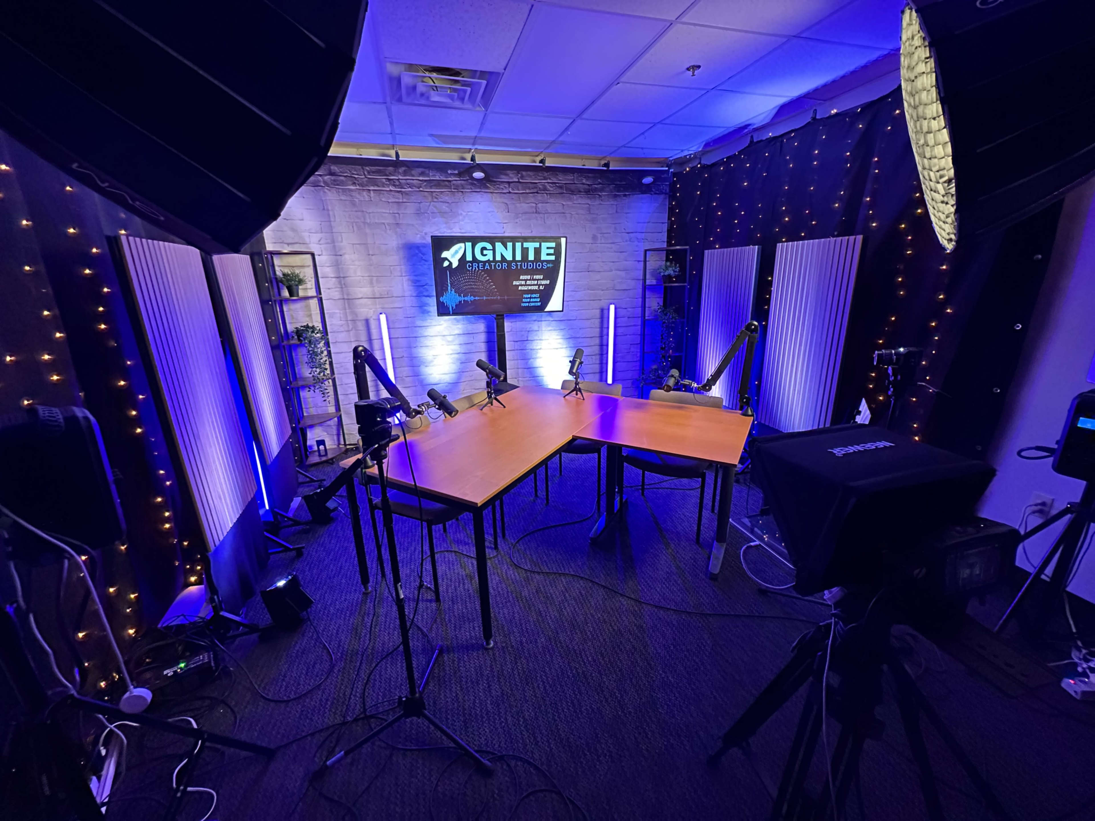 4K video and audio podcast space in beautiful downtown Ridgewood NJ Image in Ridgewood, Ridgewood, NJ