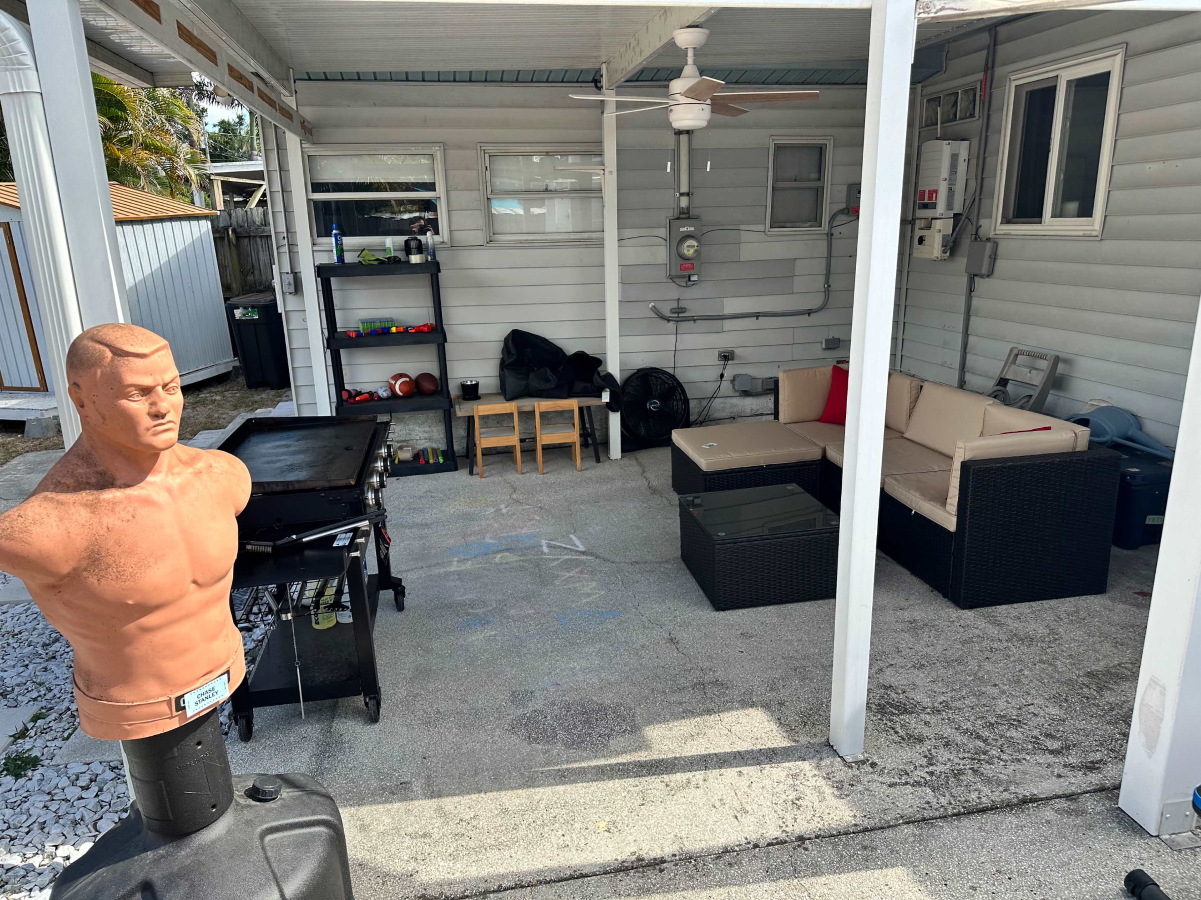 St. Pete Backyard Oasis with Furnished Patio & Office Image in Disston Heights, Saint Petersburg, FL