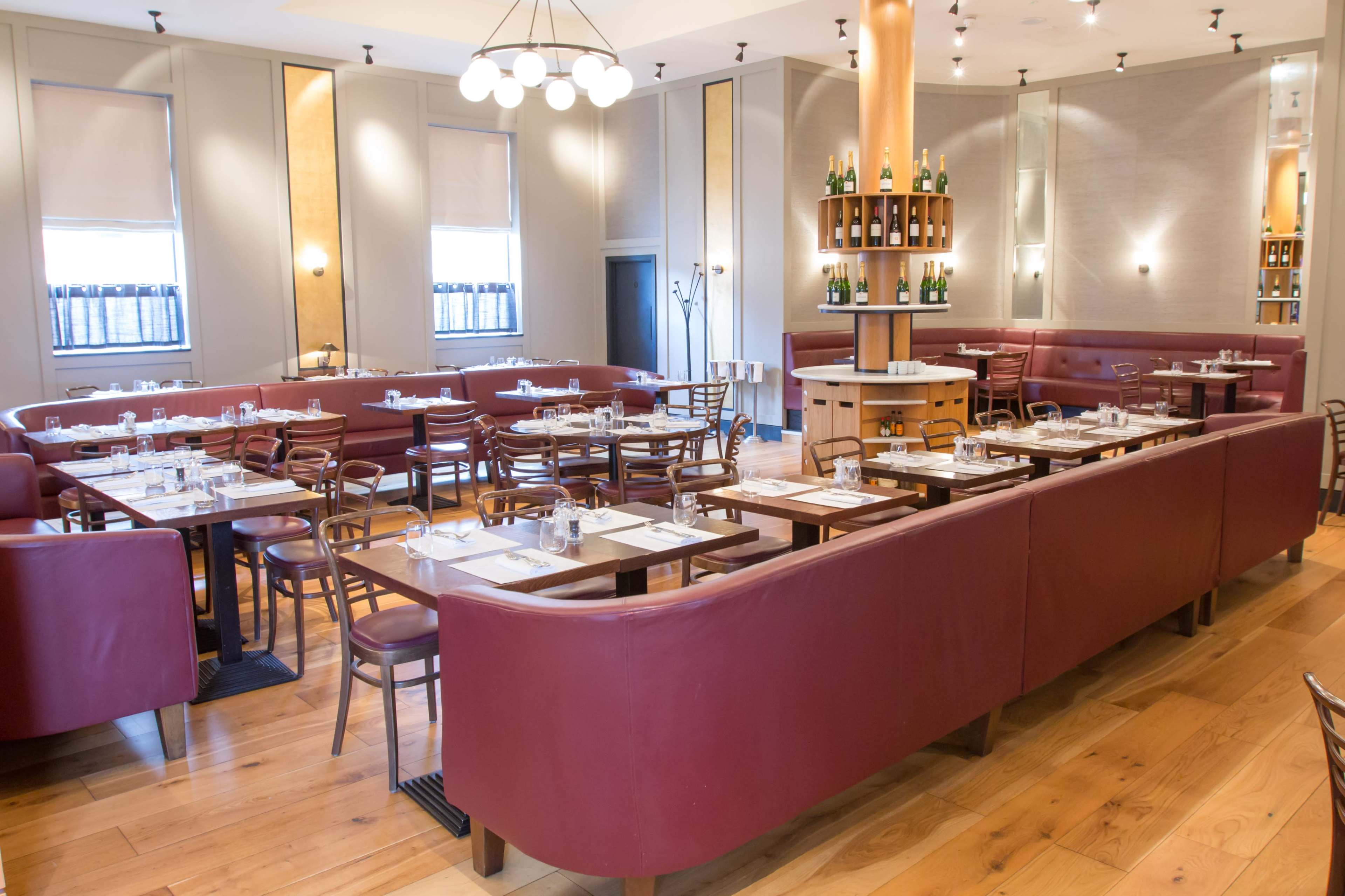 Large, upstairs, semi-private dining space. Image in Brighton, Brighton, ENG