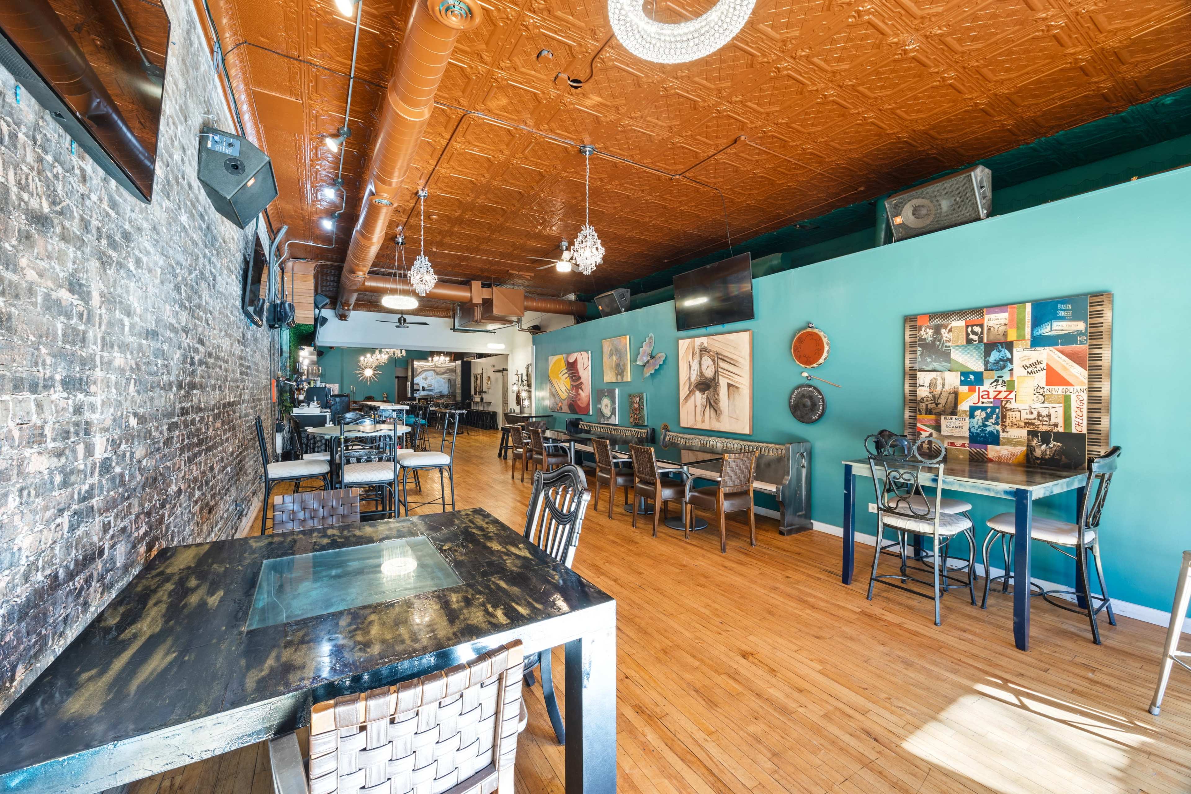 🎉 Eclectic, Art-Filled First Floor Event Space with Kitchen & A/V Image in Proviso Township, Forest Park, IL