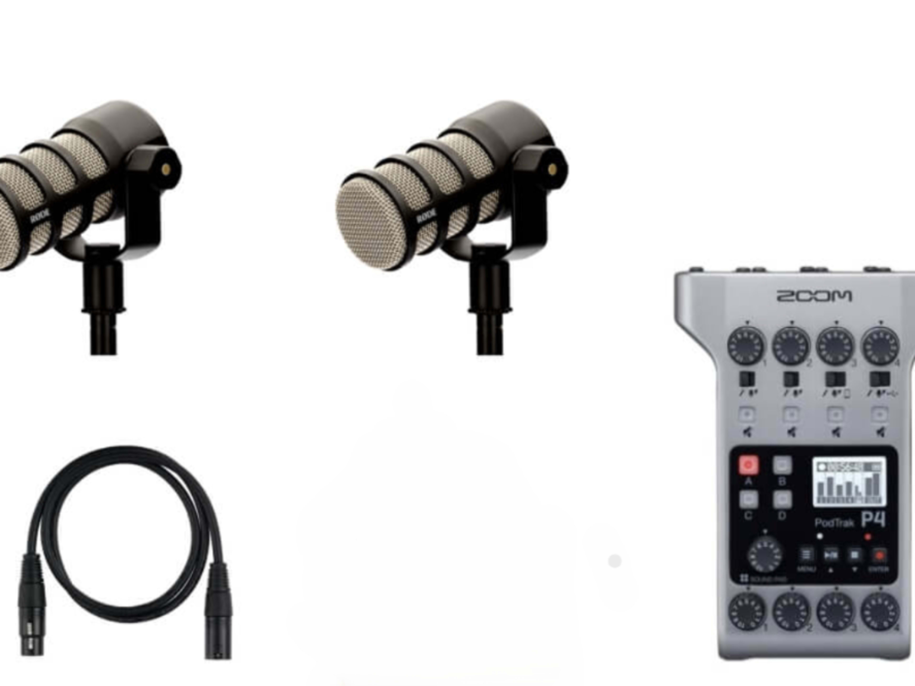 Rode PodMic Microphone Setup