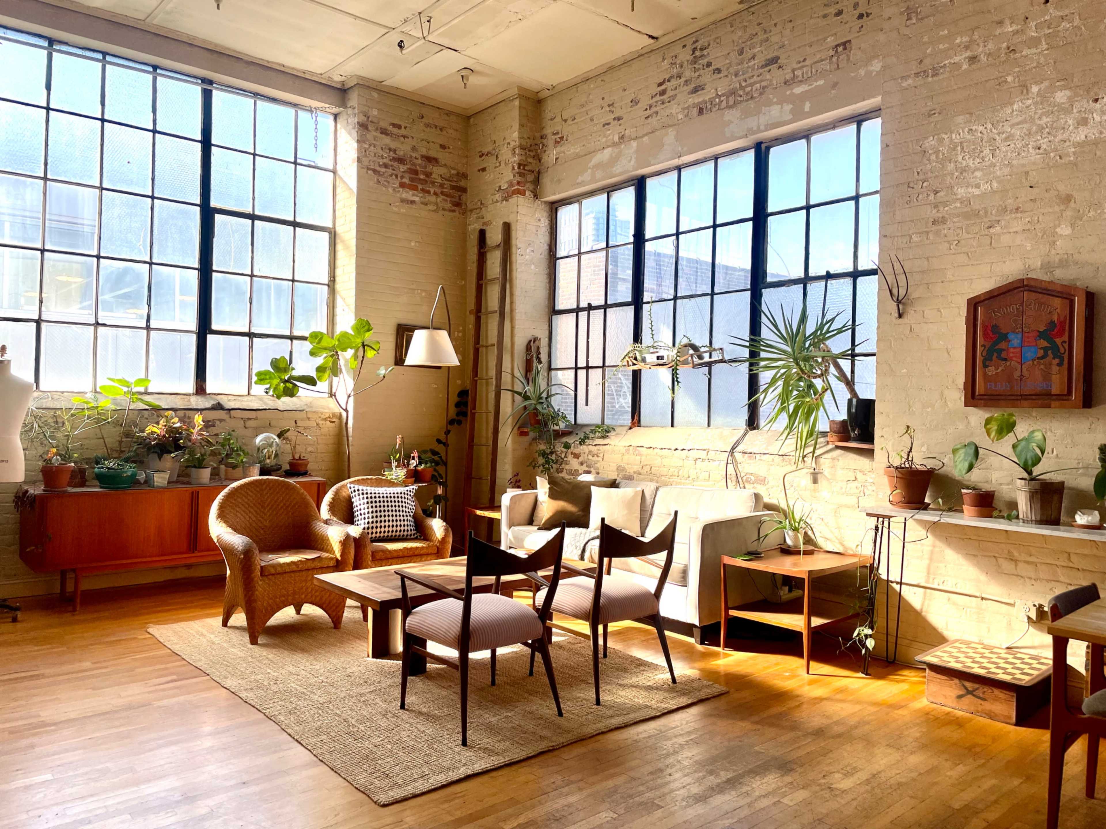 Light Flooded Event + Photoshoot Loft Image in Greenpoint, Brooklyn, NY
