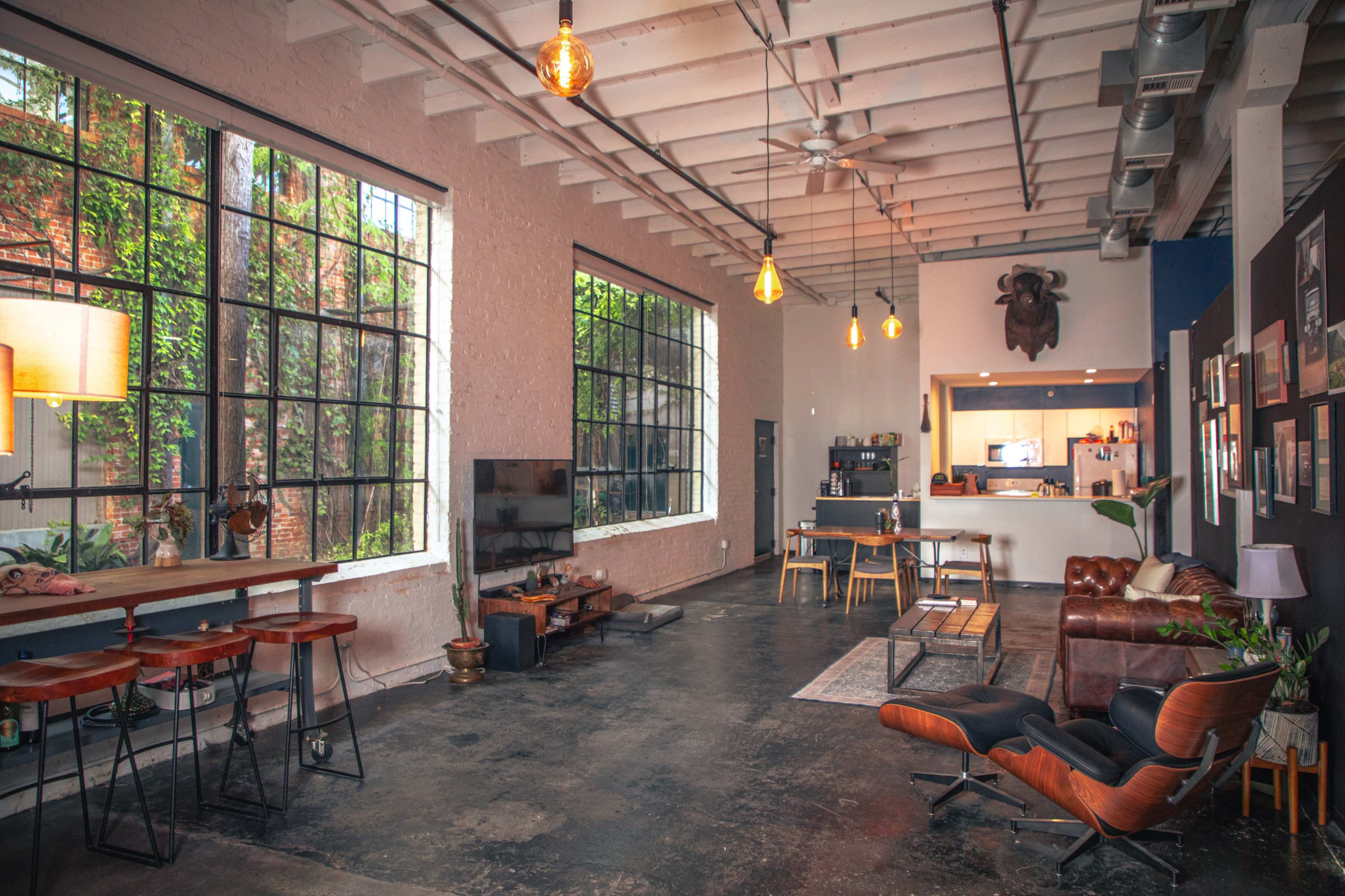 Stunning 3,000 Sq Ft Vintage Industrial Loft with Natural Light, Exposed Brick, Large Windows, and a 200\ Image in South Dallas, Dallas, TX