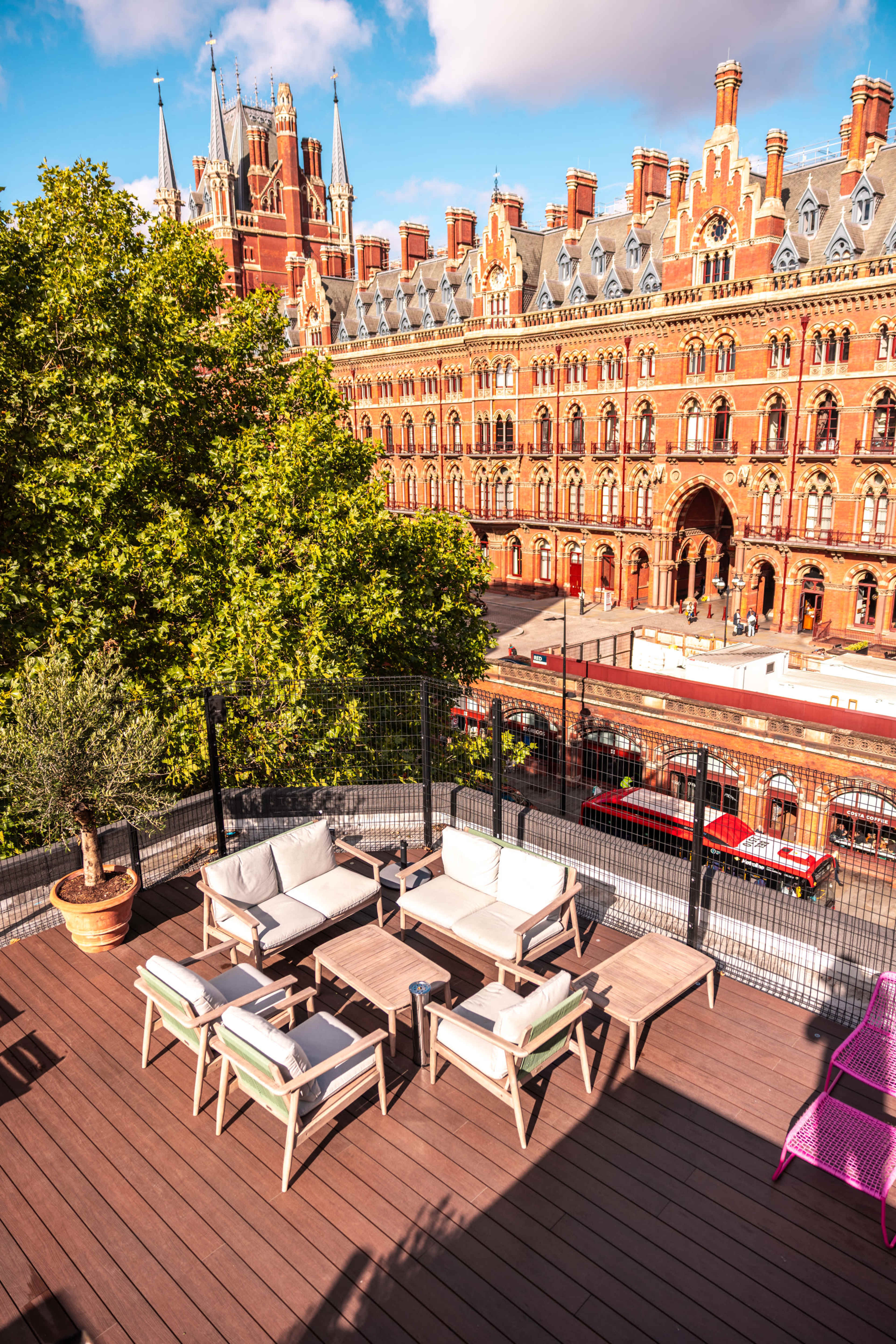Kings Cross Rooftop Terrace Image in London, London, ENG