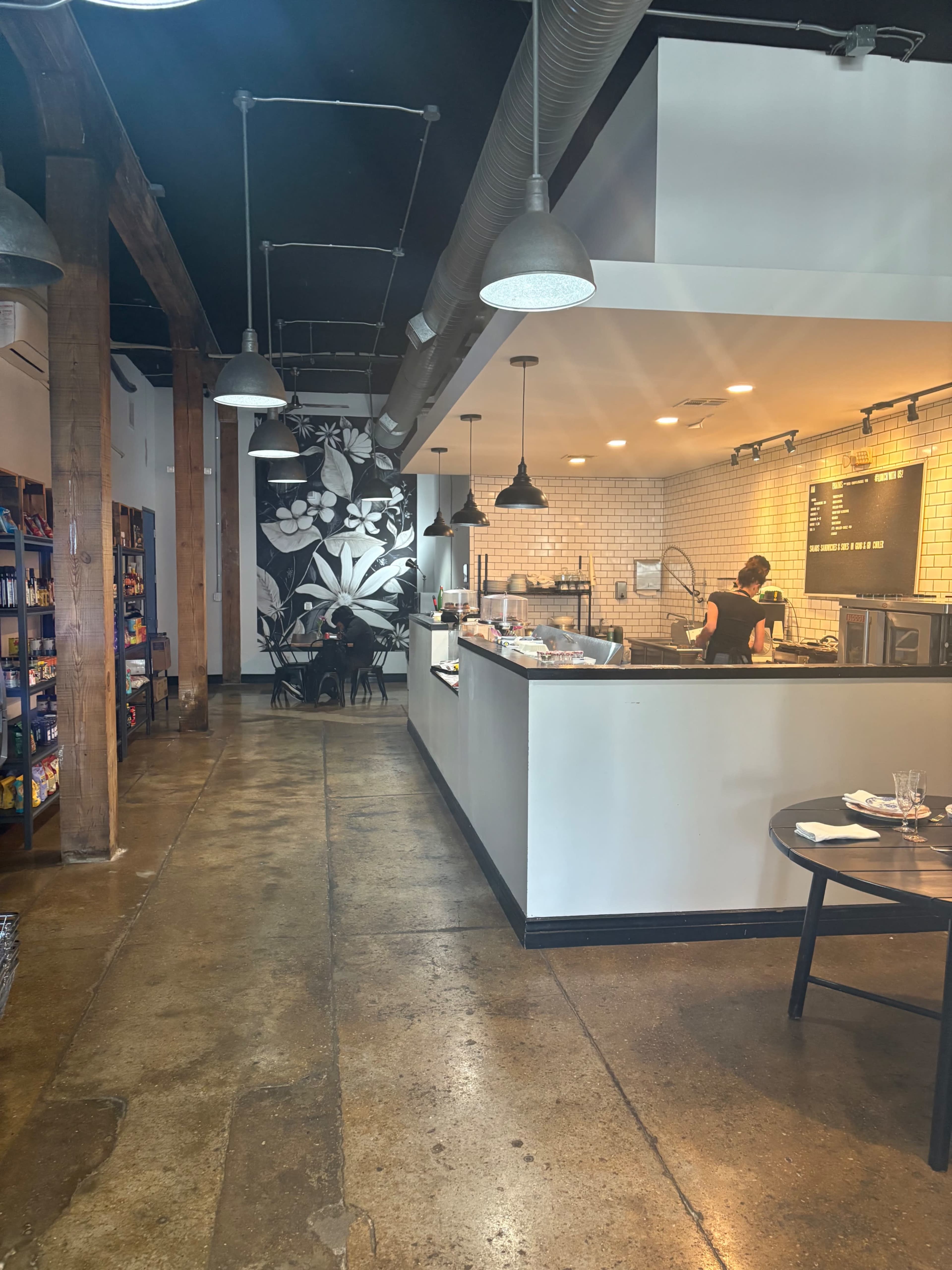 Charming cafe in an 1880’s  historic building located in the cultural district of the near Southside Fort Worth Image in Fort Worth, Fort Worth, TX